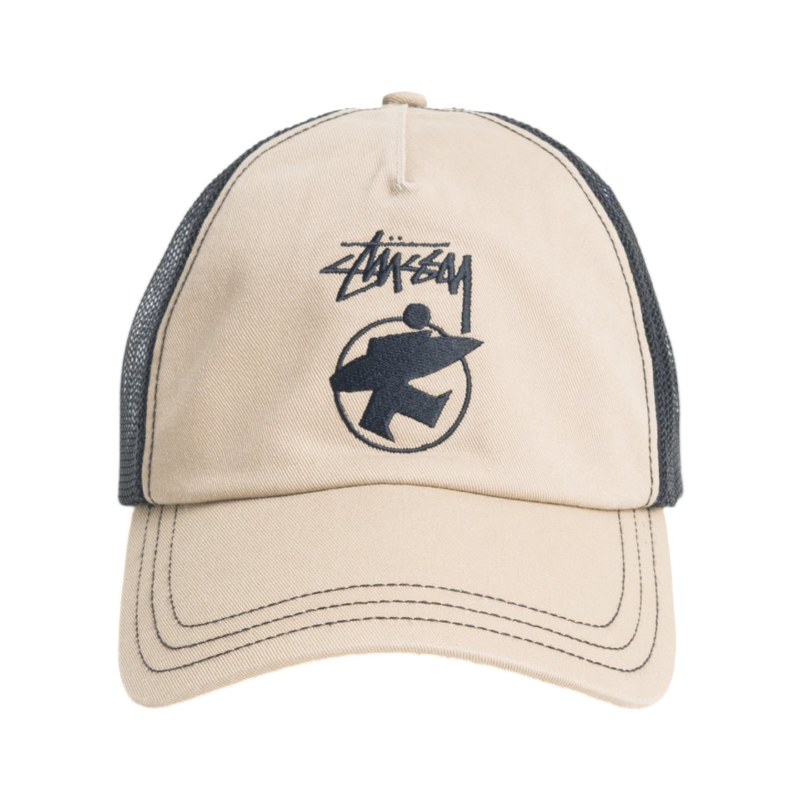 1311213 Stussy Surfman Trucker Tan