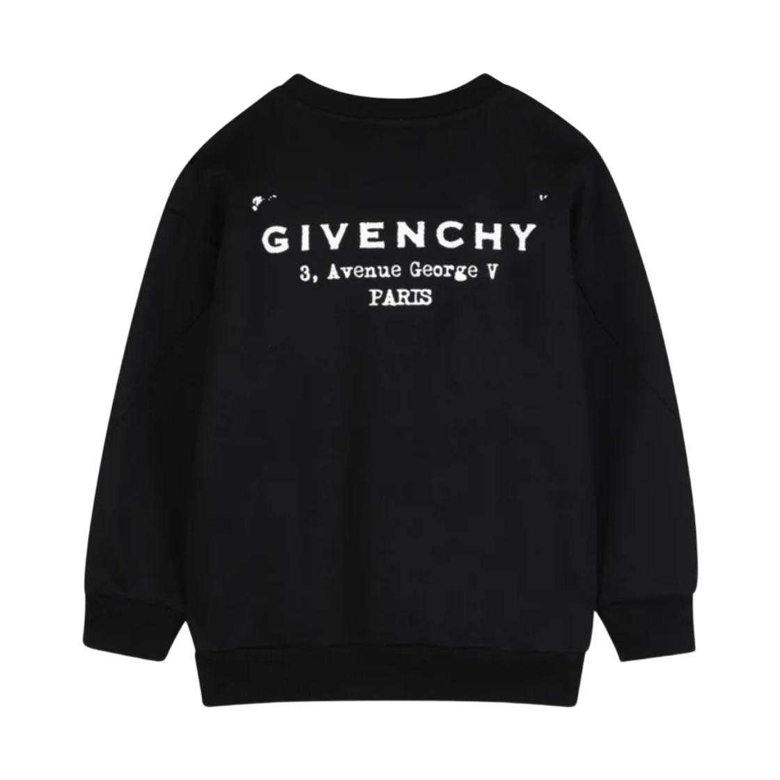 (키즈) 지방시 스탬프 로고 스웨트셔츠 블랙((Kids) Givenchy Stamp Logo Sweatshirt Black) - 2