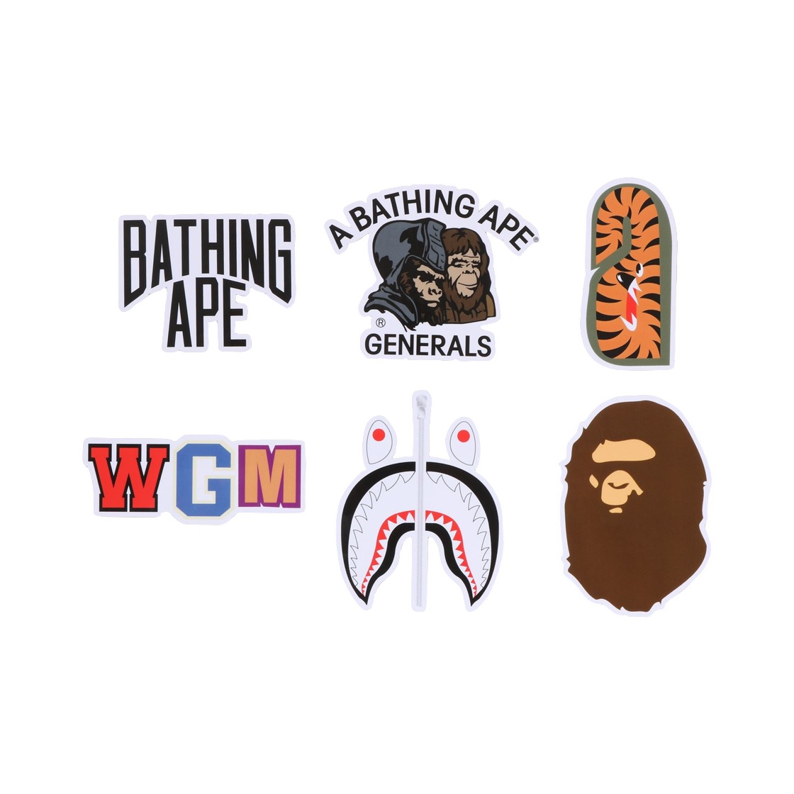 베이프 스티커 세트 멀티(BAPE Sticker Set Multi) - 1
