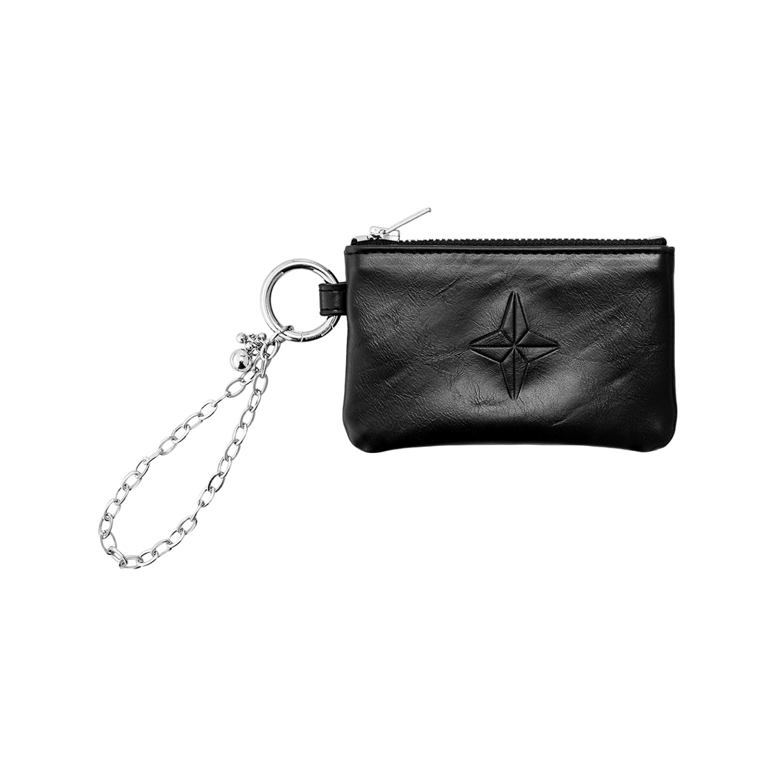 센티멍 넘버 717 카드 지갑 블랙(Sentiments No.717 Card Wallet Black)