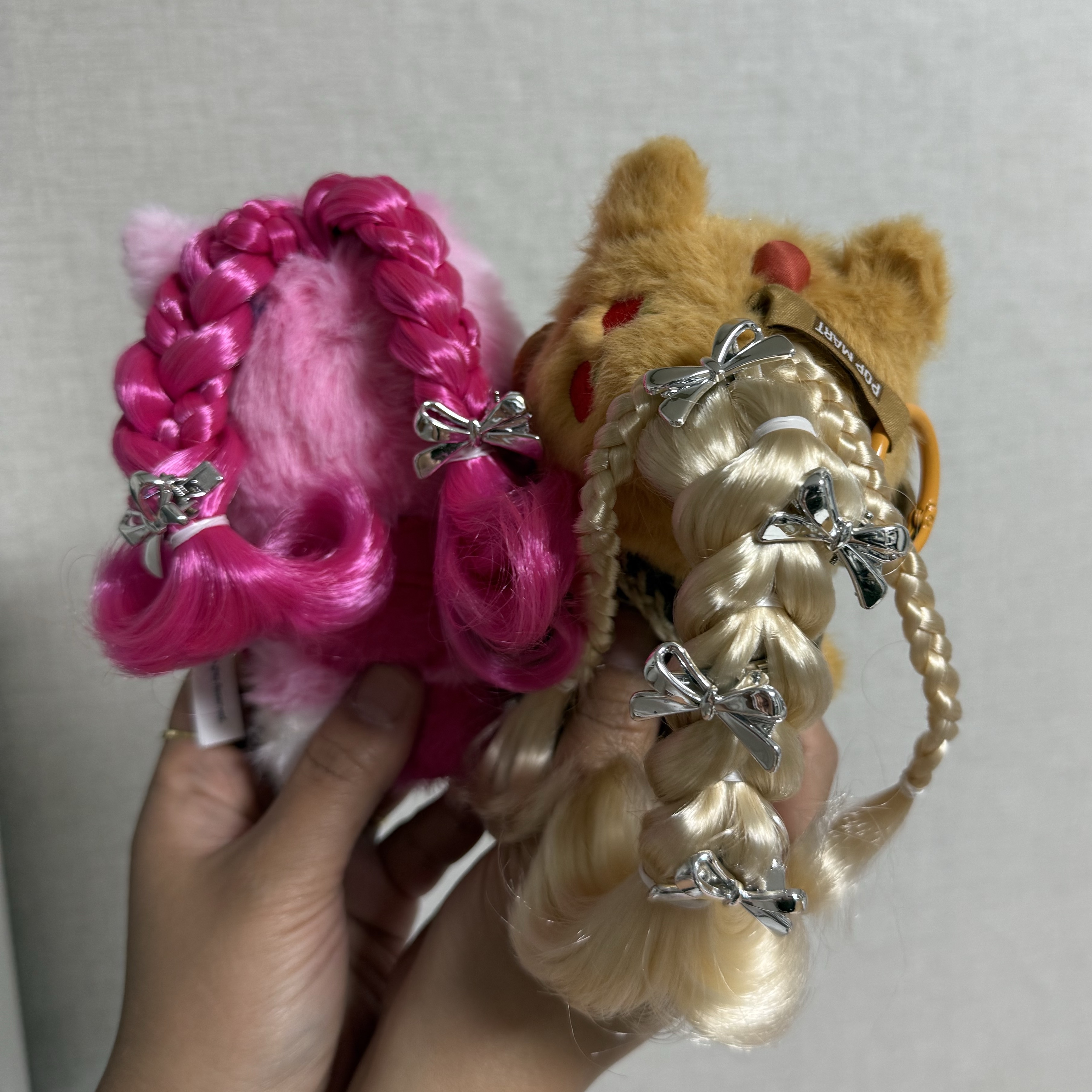 Peaceminusone 5 Panel Ball Cap #1 Blue, Pop Mart Skullpanda x My Little Pony Series Plush Doll Pendant Pinkie Pie (Opened Case) 착용 스타일 - 2