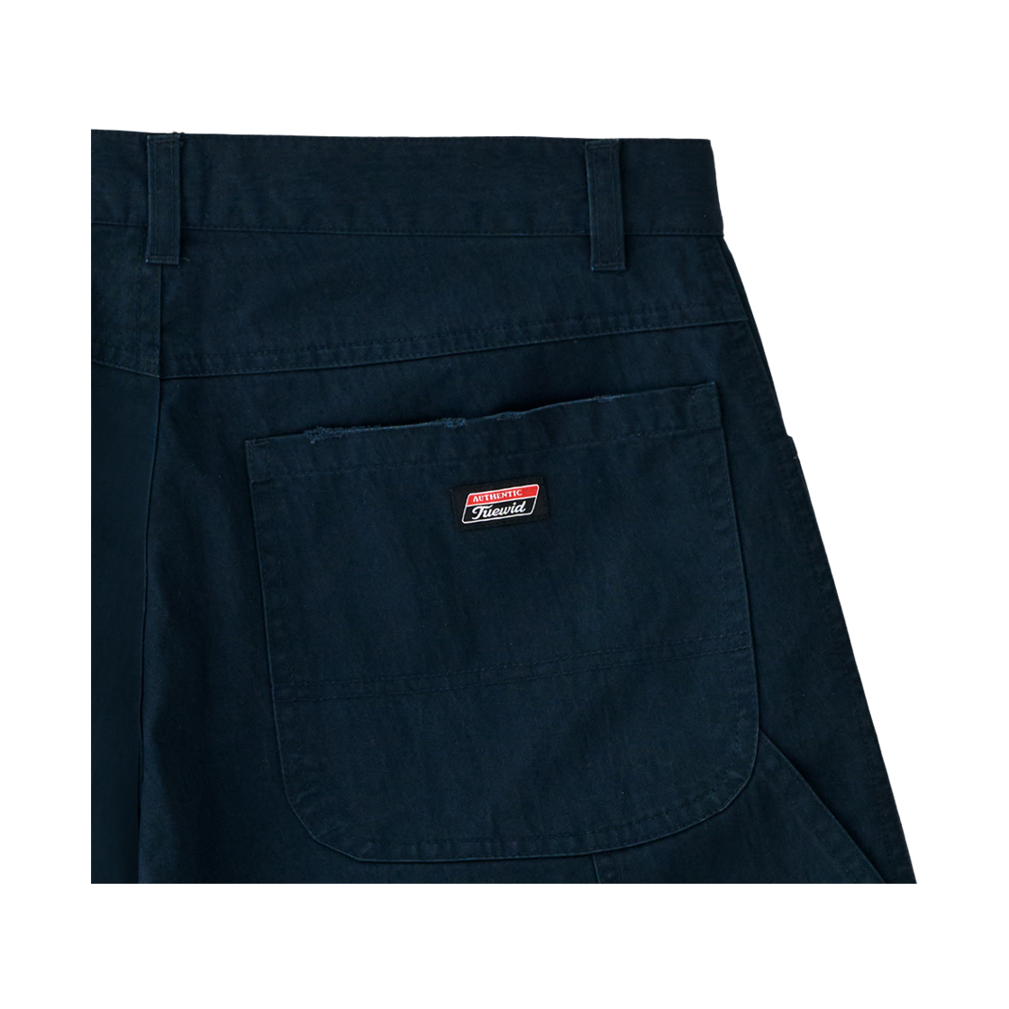 투위드 카펜더팬츠 루즈핏 네이비(Tuewid 002 Washed Capenter Pants In Loose Fit Navy) - 4