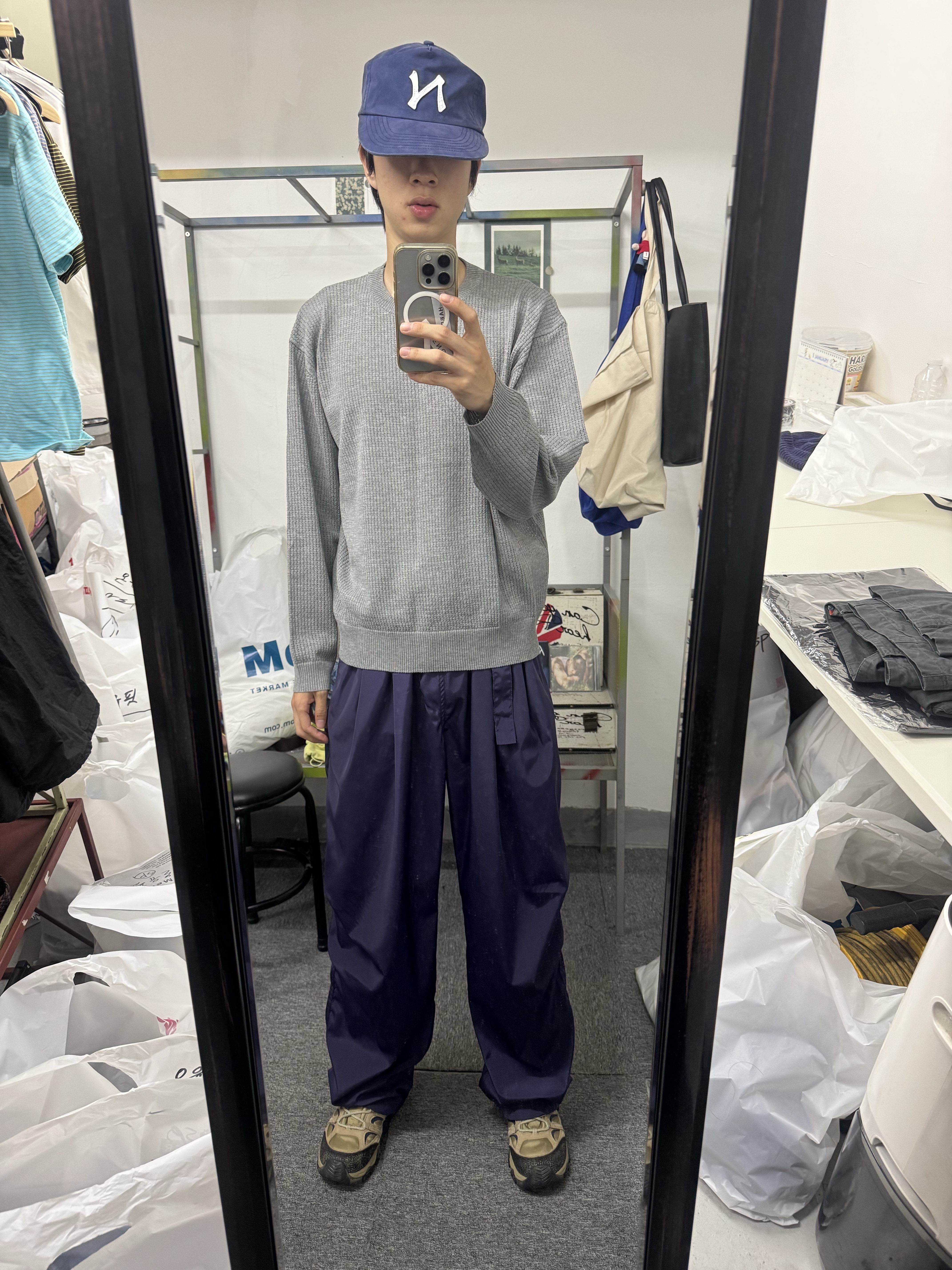 Merrell x Khakis Moab 3 Khaki 착용 스타일