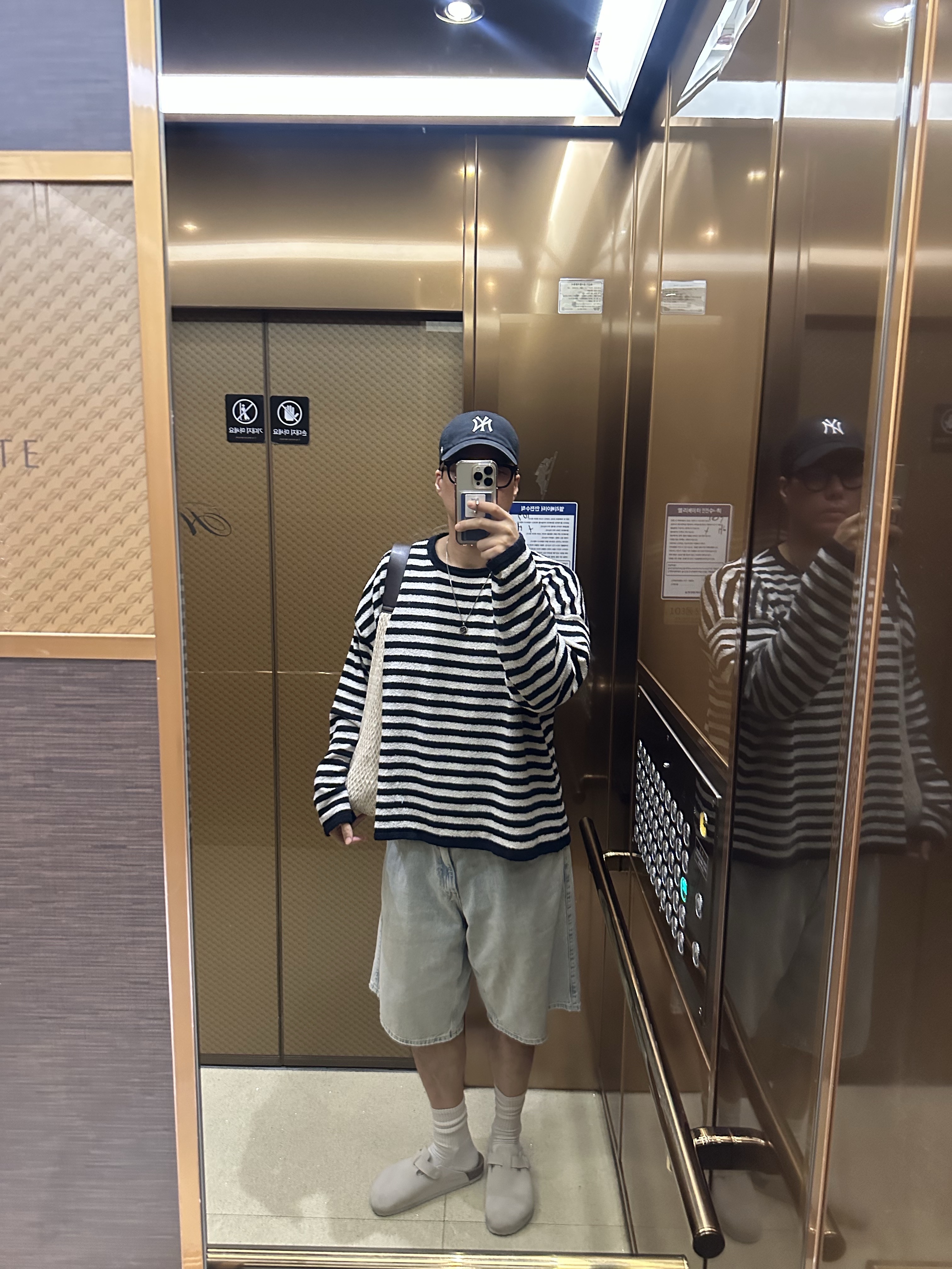 47 Brand New York Yankees BW Clean Up Black, Birkenstock Boston Soft Footbed Antique White - Regular 착용 스타일