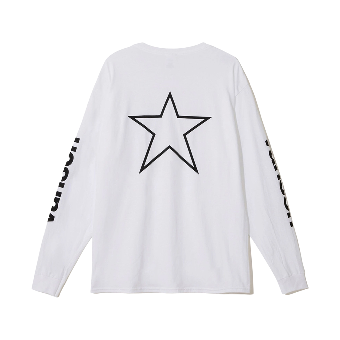 벤슨 레더 롱 슬리브 스타 티셔츠 / 화이트 & 블랙(Vanson Leathers Long Sleeve Star T-Shirts / White & Black) - 2