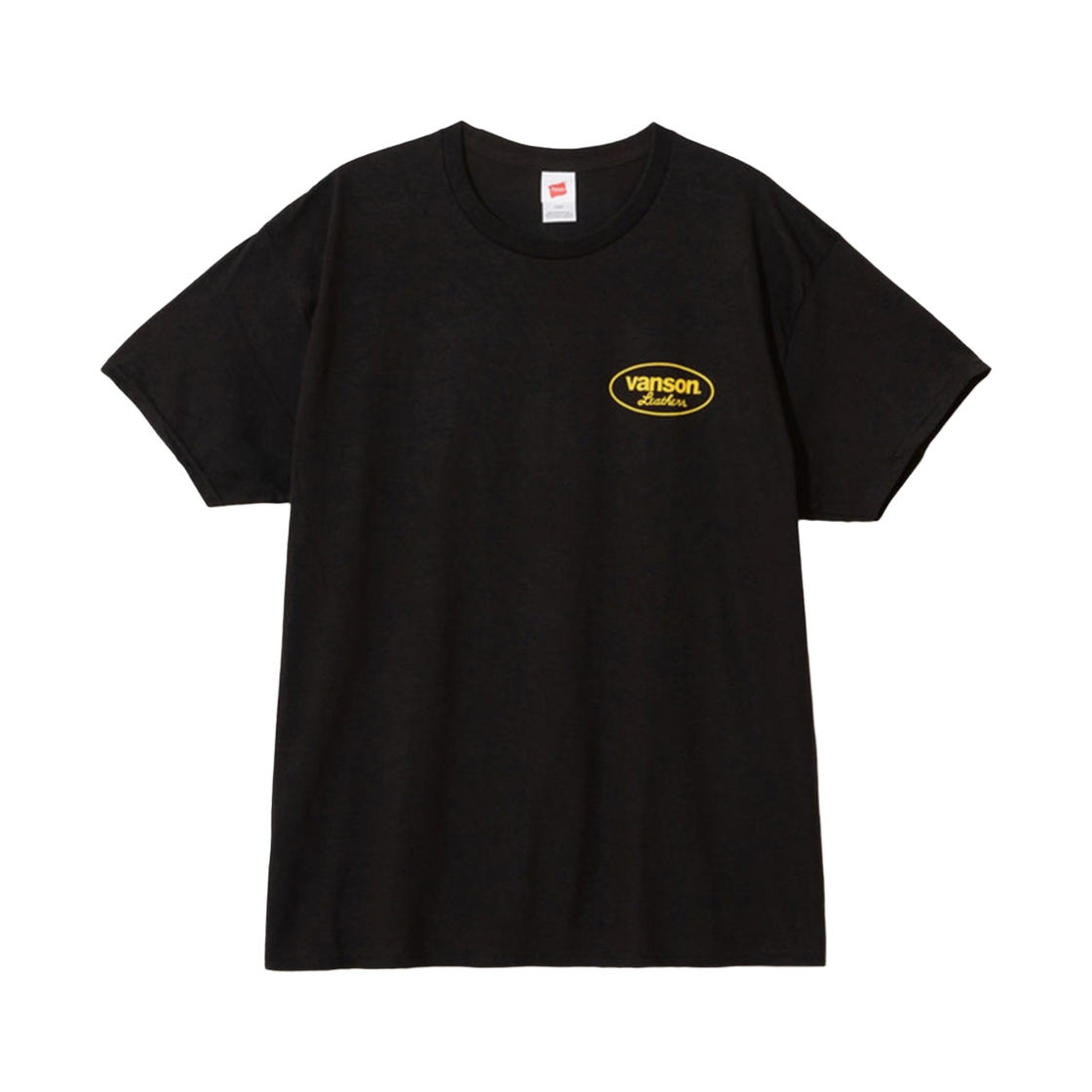 벤슨 레더 체커드 플레그 티셔츠 / 블랙(Vanson Leathers Checkered Flags T-Shirt / Black)
