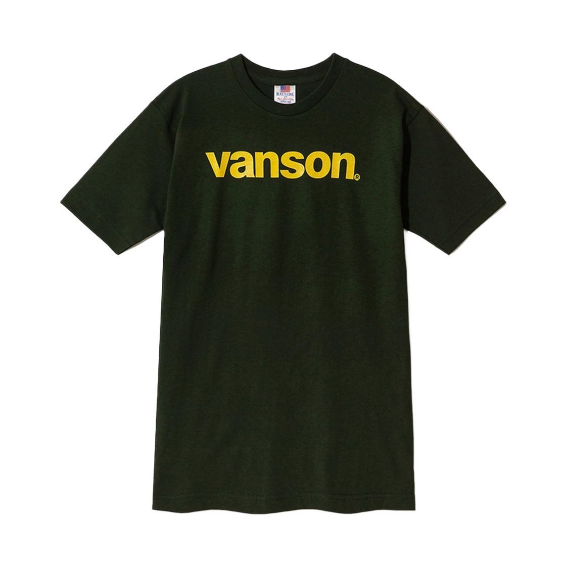 벤슨 레더 벤슨 리버스 티셔츠 딥 그린(Vanson Leathers Nosnav Reversed Tee Deep Green)