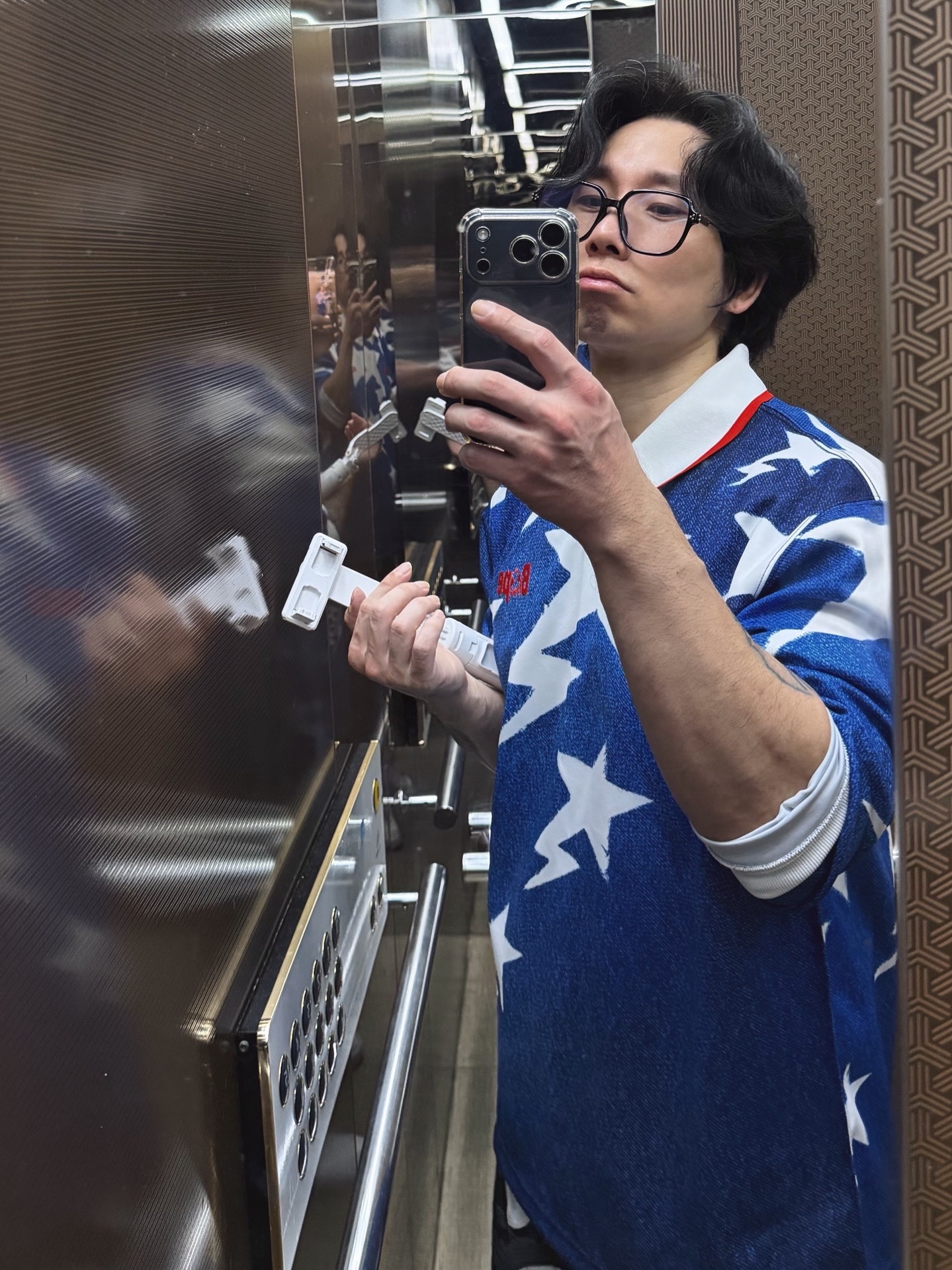 Adidas x BAPE Long Sleeve Standard Jersey Medium Blue Denim - KR Sizing, Adidas x BAPE Shark Denim Shorts Black - KR Sizing 착용 스타일 - 4