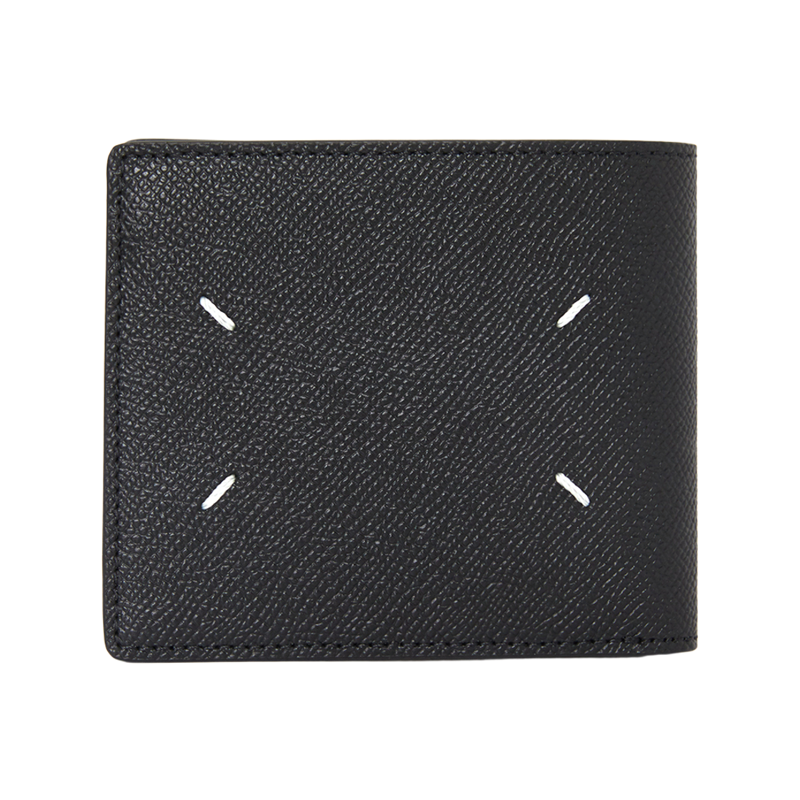 S35UI0435 P4745 T8013 [25% 쿠폰] Maison Margiela Bovine Leather Bi-Fold Wallet Black