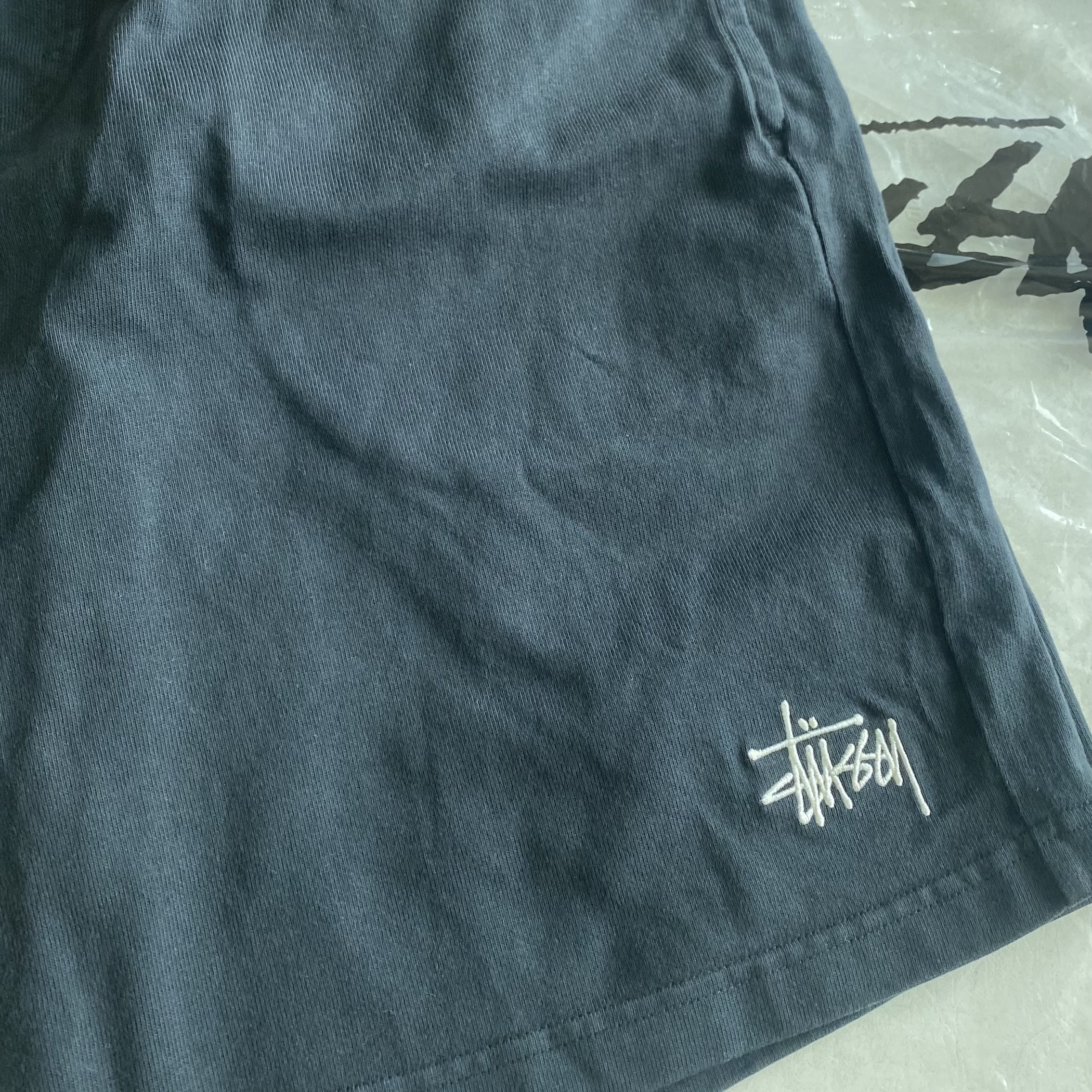 Stussy Heavy Jersey Shorts Black 착용 스타일