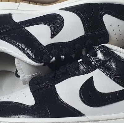 Nike Dunk Low Retro SE Black 착용 스타일