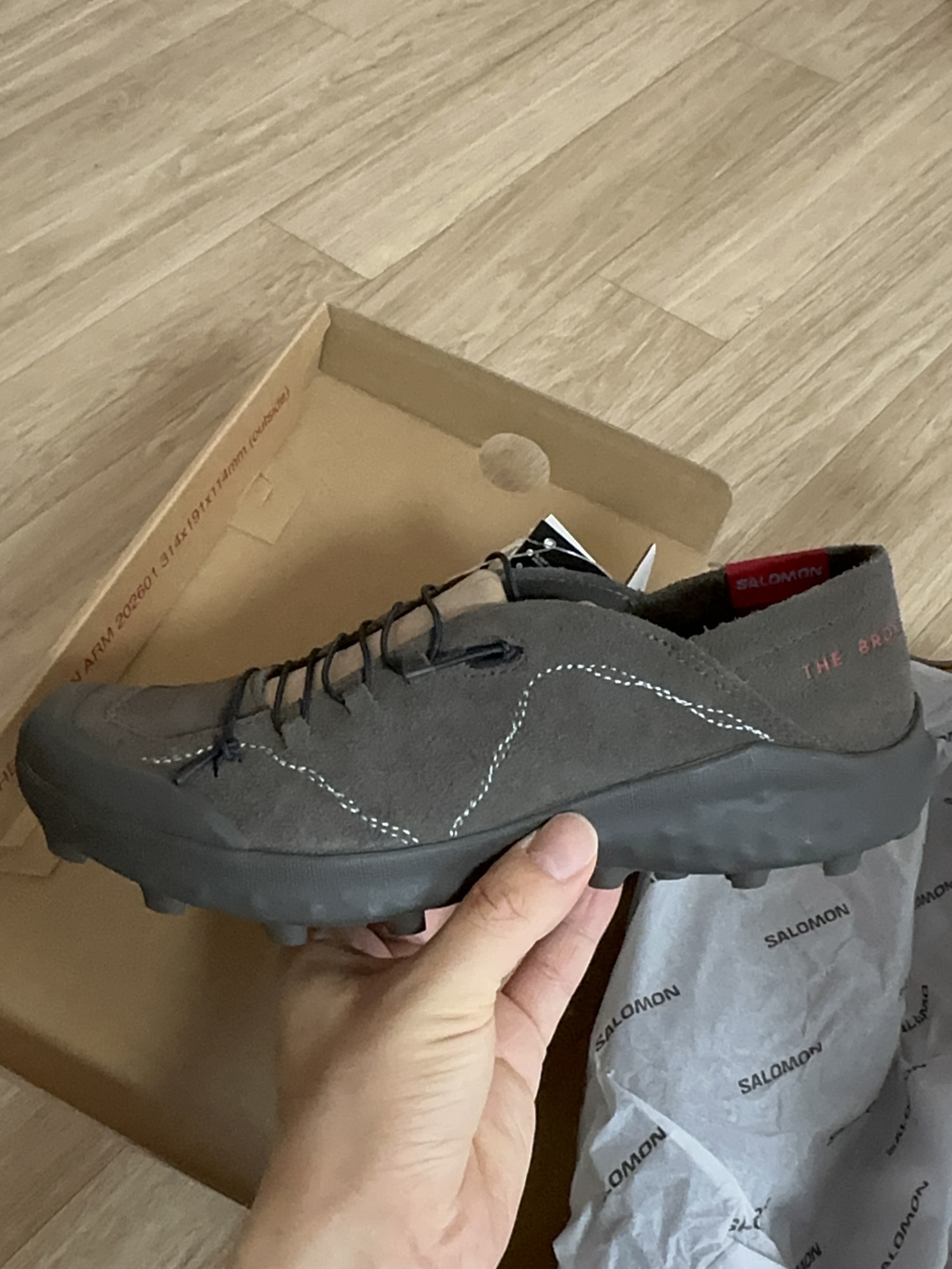 Salomon x The Broken Arm Savat Black Olive Niagara 착용 스타일