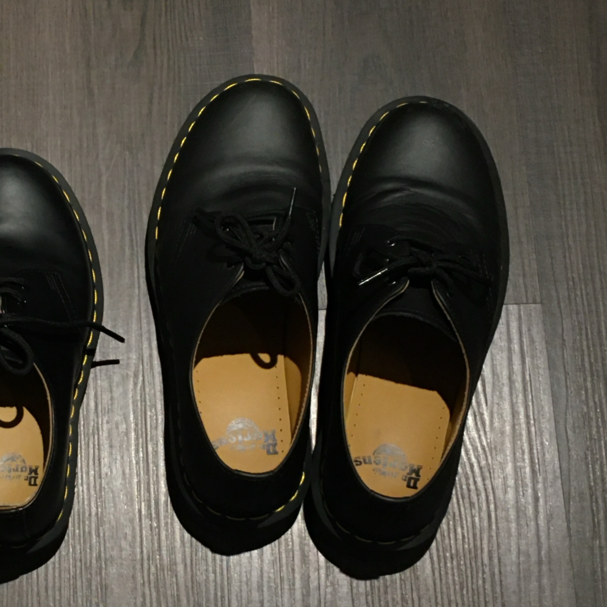 Dr. Martens 1461 Nappa Black 착용 스타일