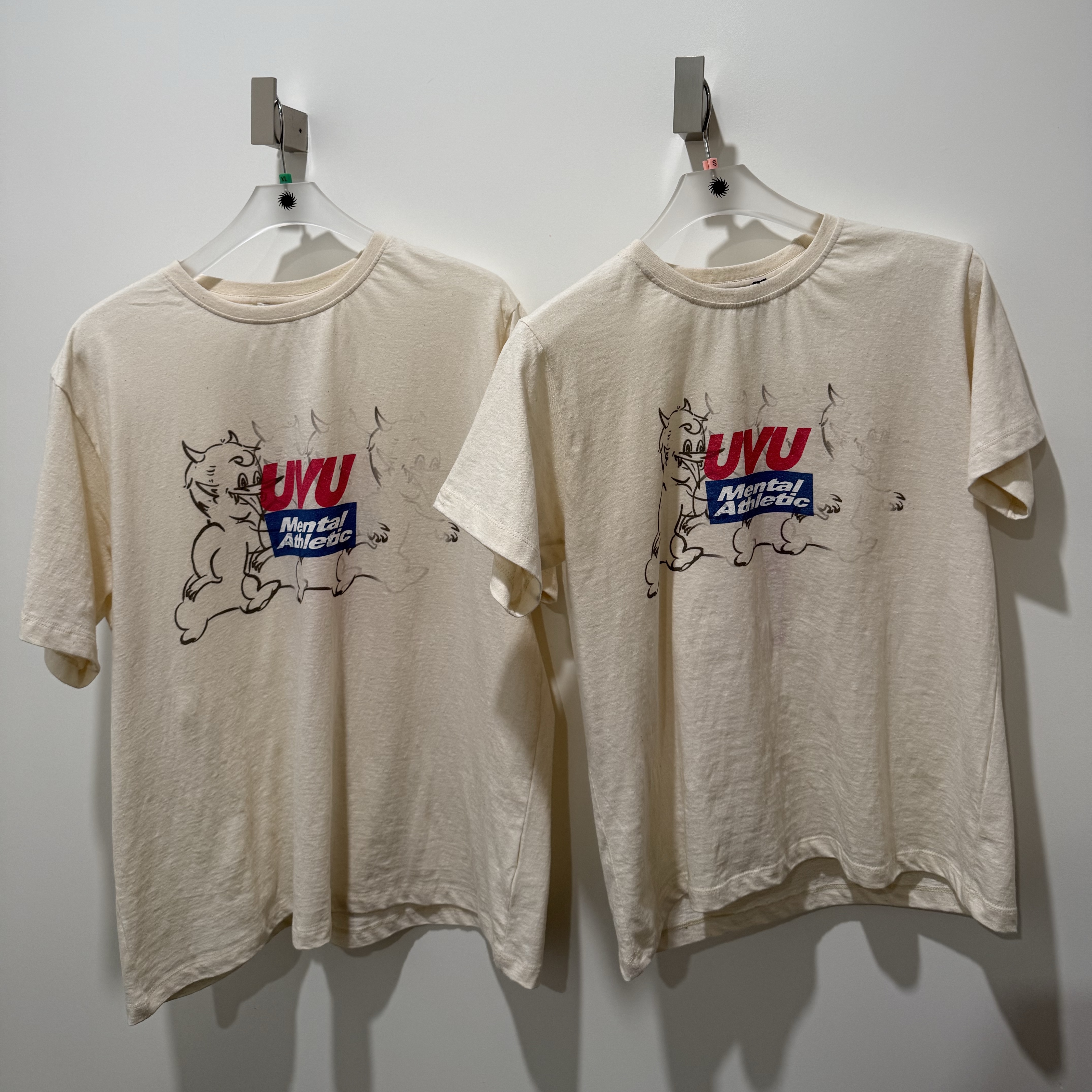 UVU x Mental Athletic T-Shirt White 착용 스타일