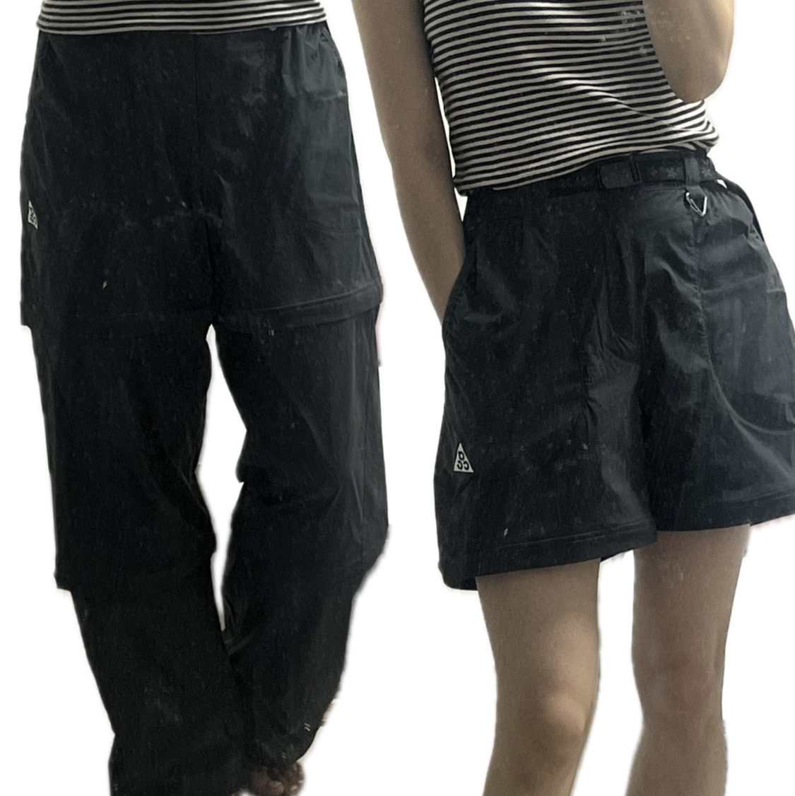 Nike ACG Five Towers Zip-Off Pants Anthracite Summit White - Asia 착용 스타일