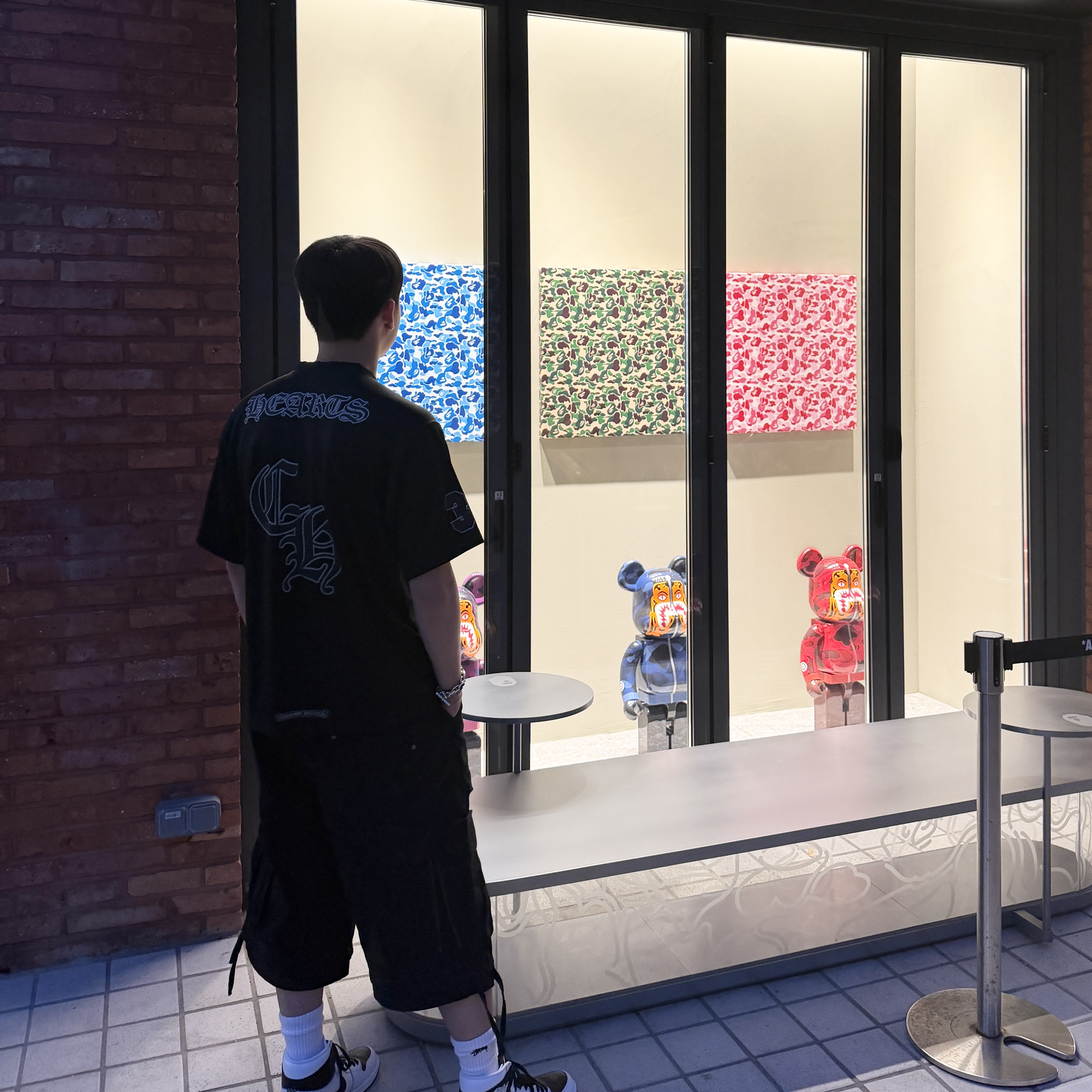 Chrome Hearts Mesh Stadium Jersey Black, Jordan 1 x Fragment x Union LA High OG SP White Black 착용 스타일 - 2