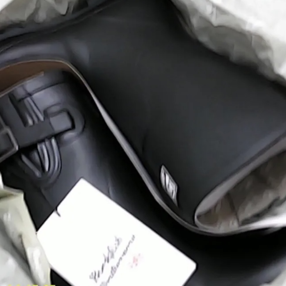 (W) Rockfishweatherwear Original Short Rain Boots Black 착용 스타일