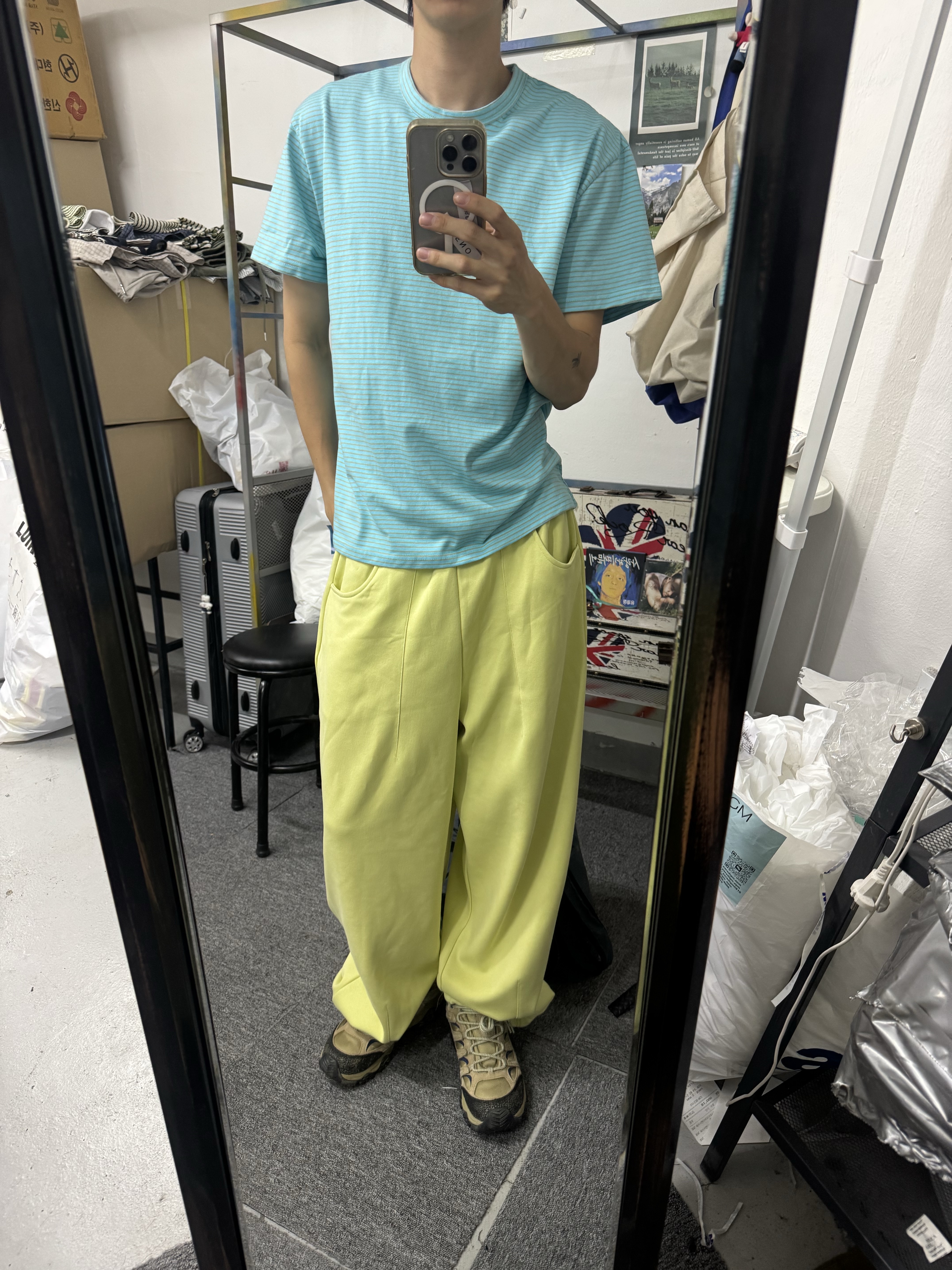 Merrell x Khakis Moab 3 Khaki 착용 스타일