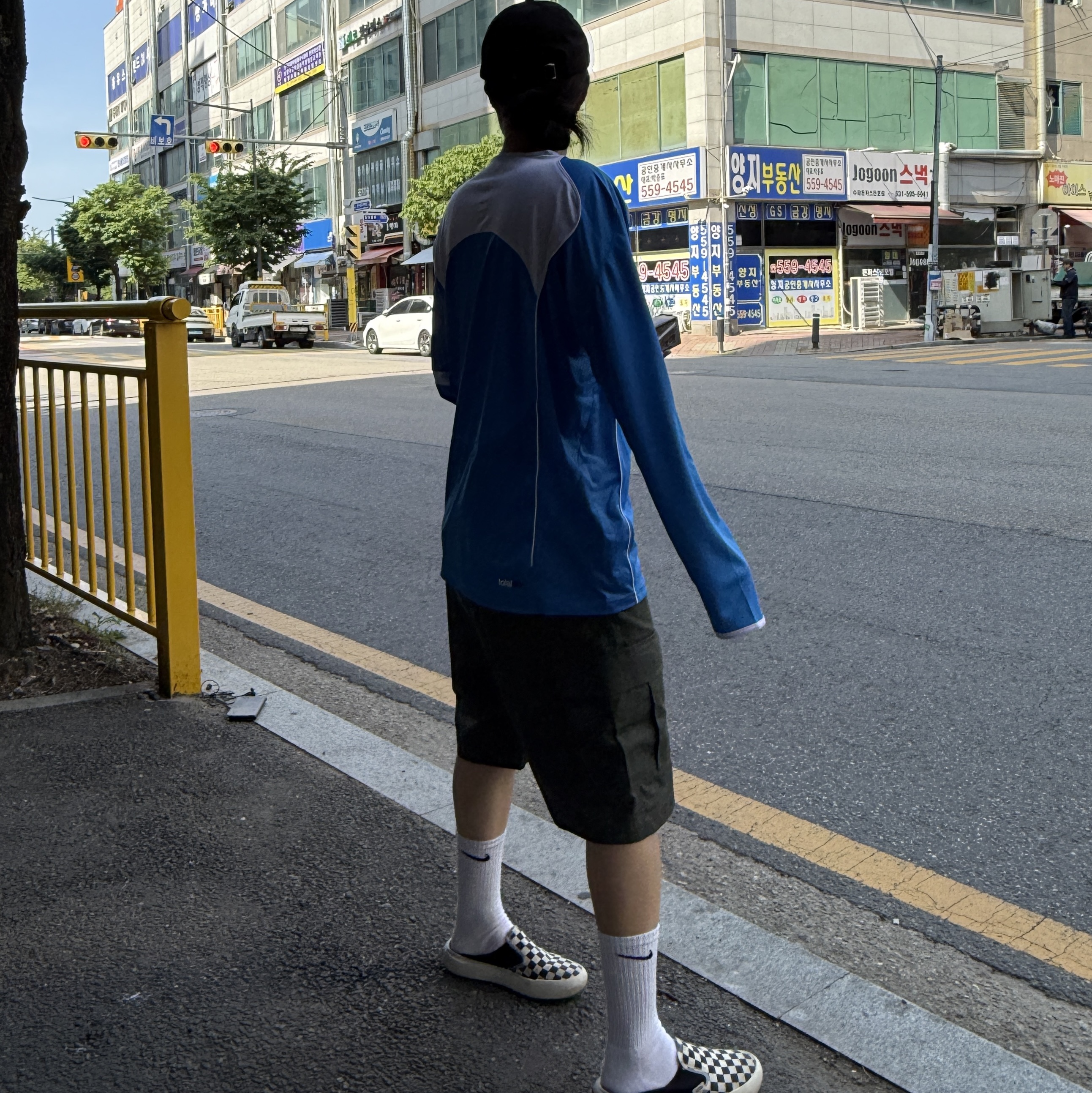 Nike Total 90 Dri-Fit Long Sleeve Football Top Light Photo Blue White - Asia 착용 스타일 - 5