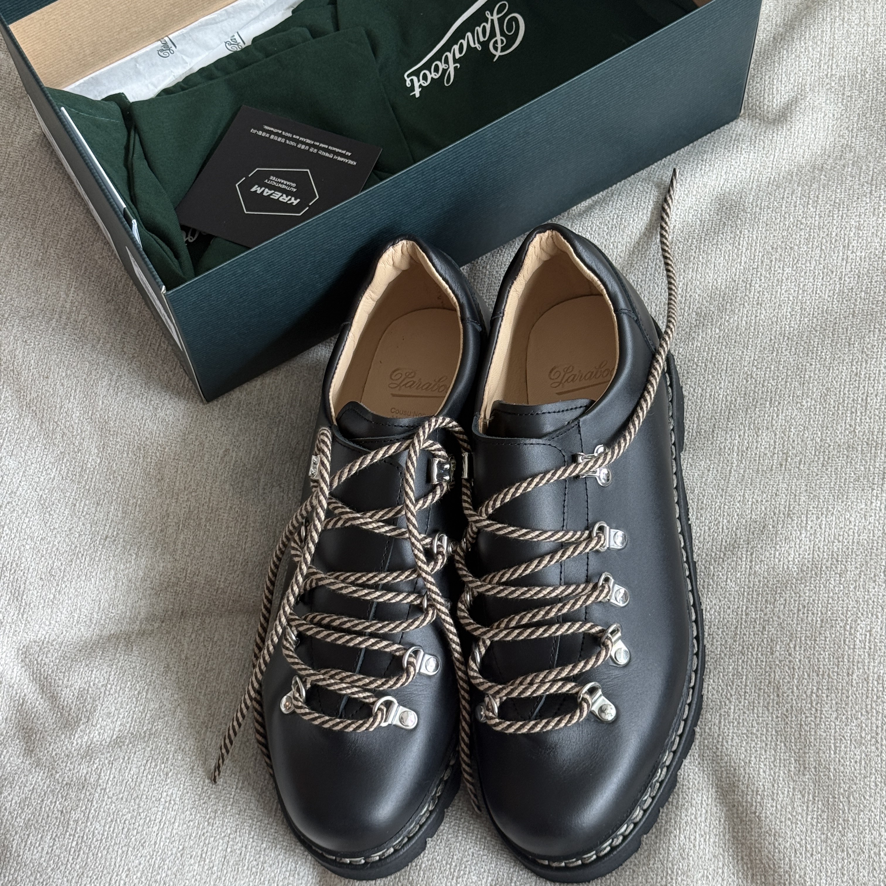 Paraboot Clusaz Jannu Lisse Noir 착용 스타일 - 3