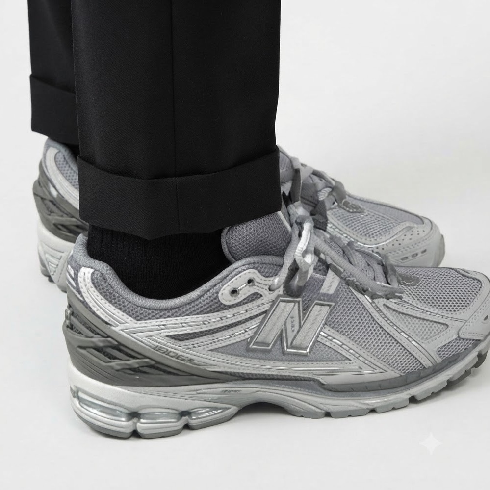 New Balance 1906R Raincloud Harbor Grey 착용 스타일