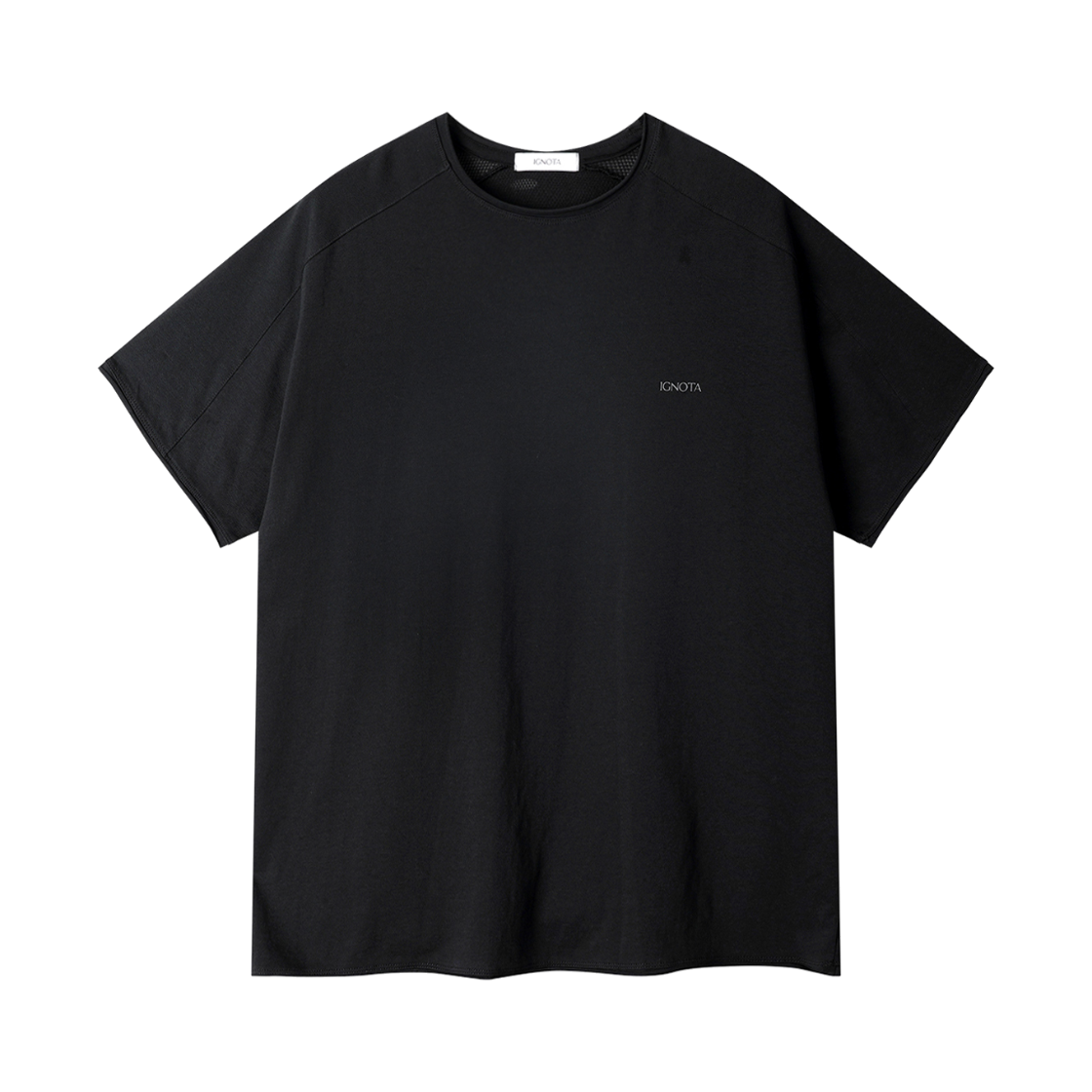 이그노타 코어:15 씨 팬 코랄 티셔츠 블랙(Ignota Core:15 Sea Fan Coral T-Shirt Black)