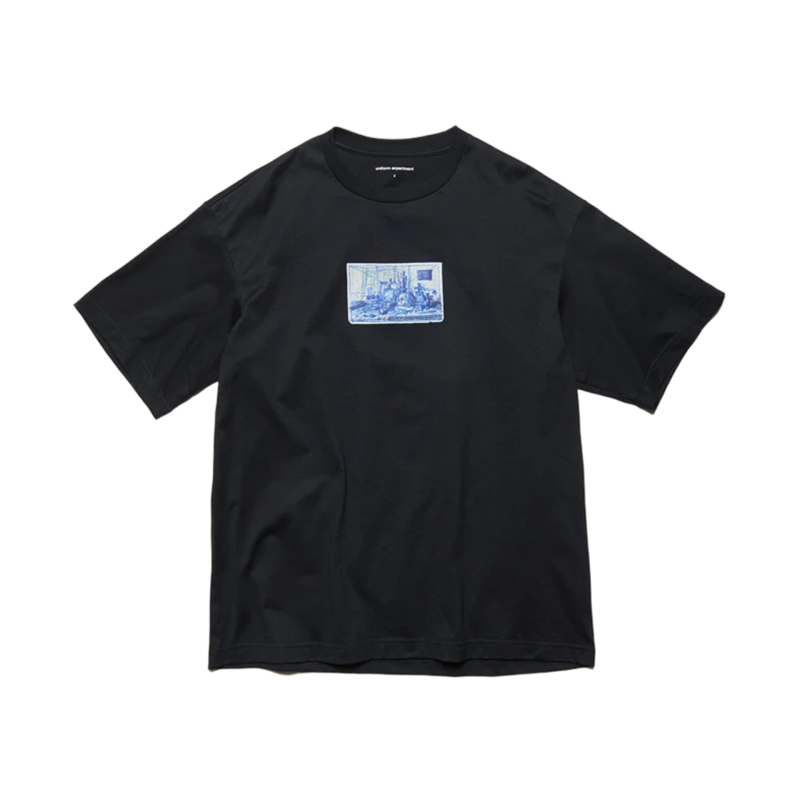 유니폼 익스페리먼트 마이클 체르노 스케치 티셔츠 블랙(Uniform Experiment Michael Cherno Sketch Tee Black)