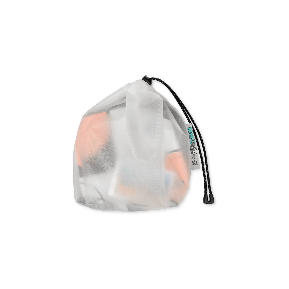 에메모가든 에메모 파우치 02 나일론 코듀라 다이아립 클리어(mmogarden mmo Pouch 02 Nylon Cordura Dia Rip Clear) - 1