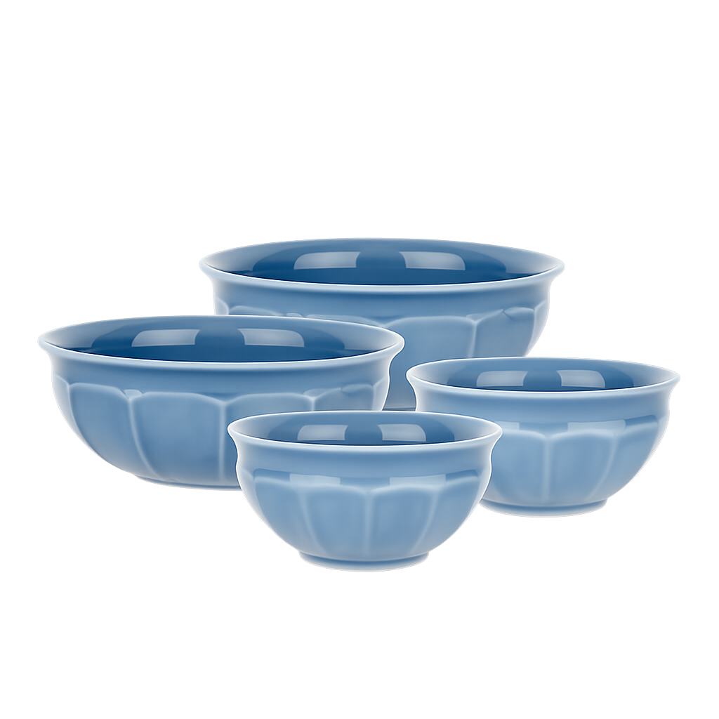로젠탈 마리아 2인 면기 세트(드림블루)(Rosenthal Maria Noodle Bowl Set for Two (Dream Blue))