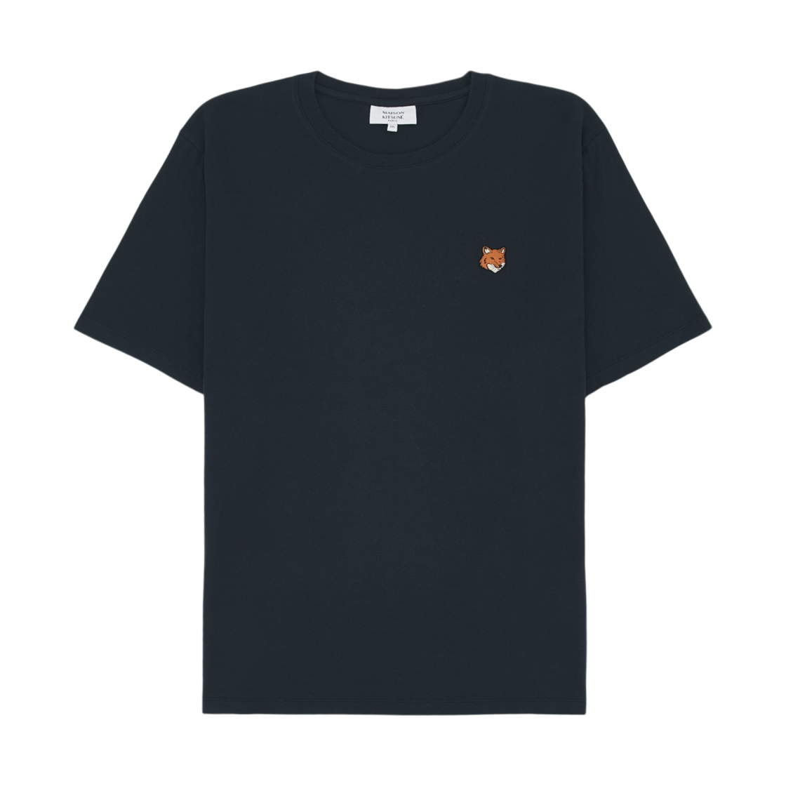 메종 키츠네 폭스 헤드 레귤러 티셔츠 클래식 네이비(Maison Kitsune Fox Head Regular T-Shirt Classic Navy)