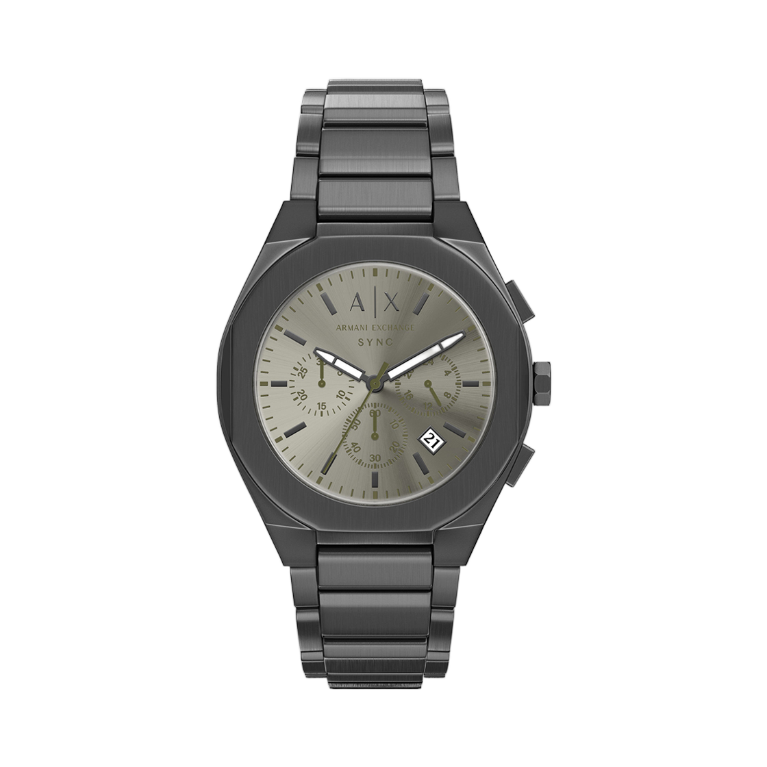 아르마니 익스체인지 싱크 42mm 그레이 그레이(Armani Exchange Sync 42mm Grey Grey)