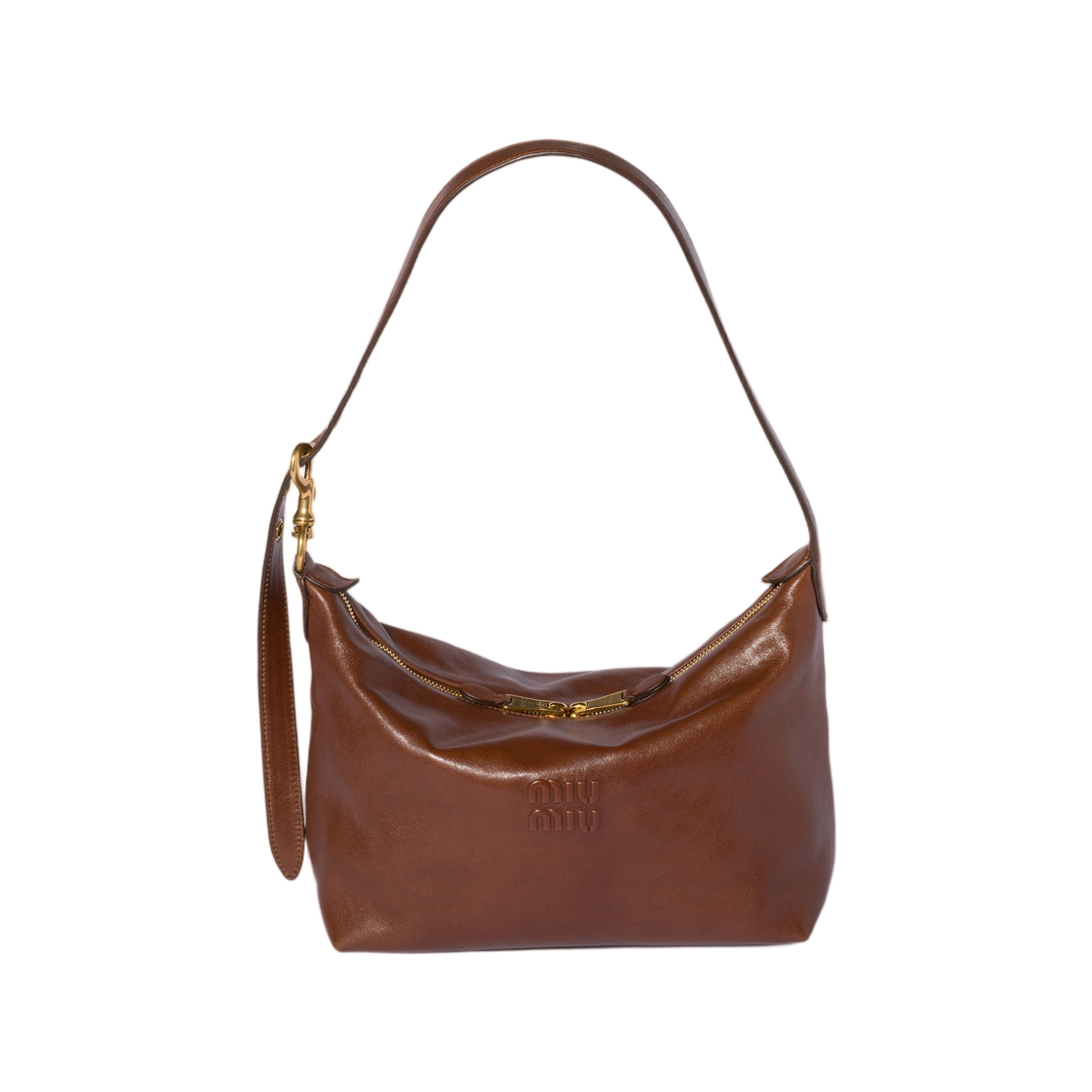 미우 미우 스피릿 나파 레더 백 팔리샌더(Miu Miu Spirit Nappa Leather Bag Palisander) - 1