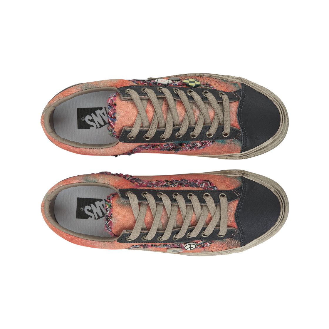 반스 프리미엄 올드스쿨 36 LX 수베니어 아스팔트 그레이 핑크(Vans Premium Old Skool 36 LX Souvenir Asphalt Grey Pink) - 5