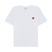 Maison Kitsune Fox Head Regular T-Shirt White