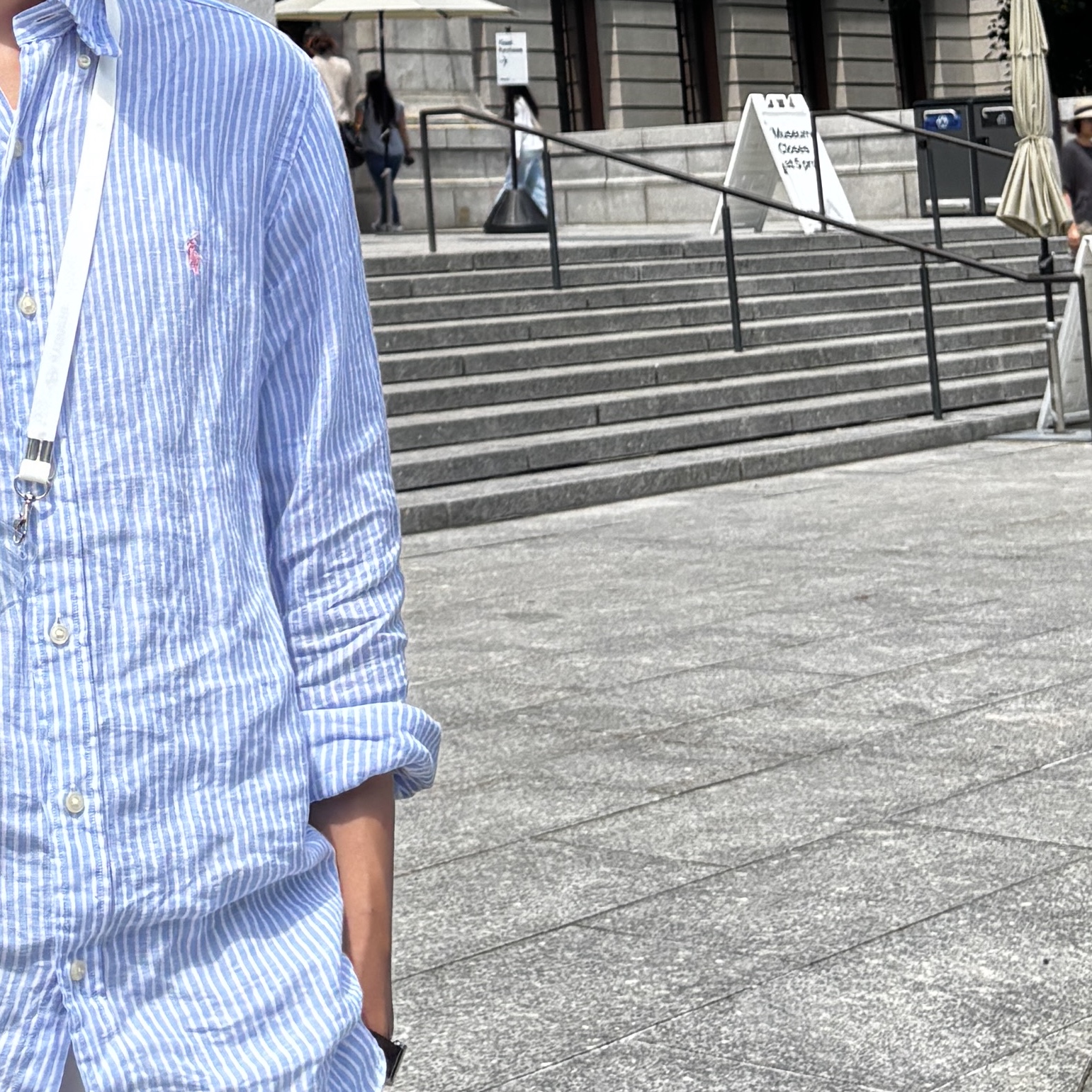 [20% 적립] Polo Ralph Lauren Children Linen Shirt Newport Navy - 25FW 착용 스타일