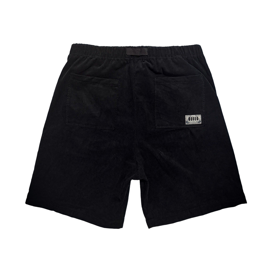 갈릭블루스 코듀로이 벨티드 퍼티그 쇼츠 블랙(GARLICBLUES Corduroy Belted Fatigue Shorts Black) - 4