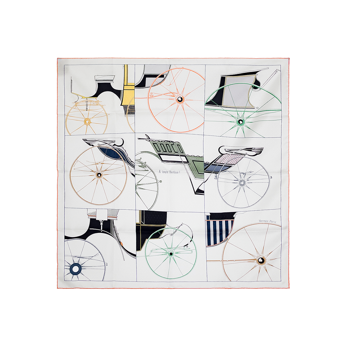 ITAL8CTVSFMT Hermes A Tout Va Berlin Ilet Carres Scarf 70
