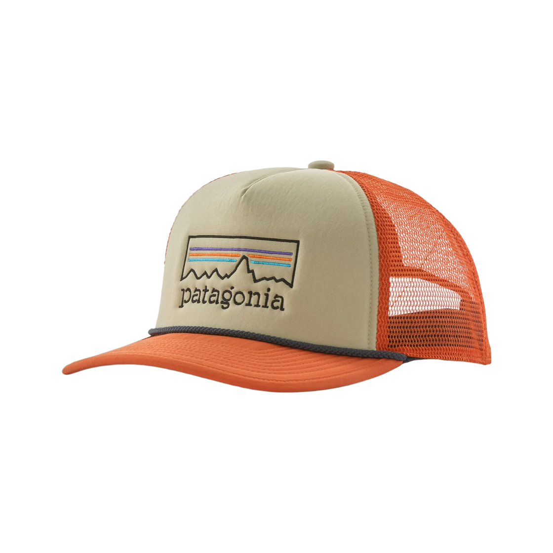 33395 Patagonia Broadcaster Hat Fitz Roy Strata Weathered Stone