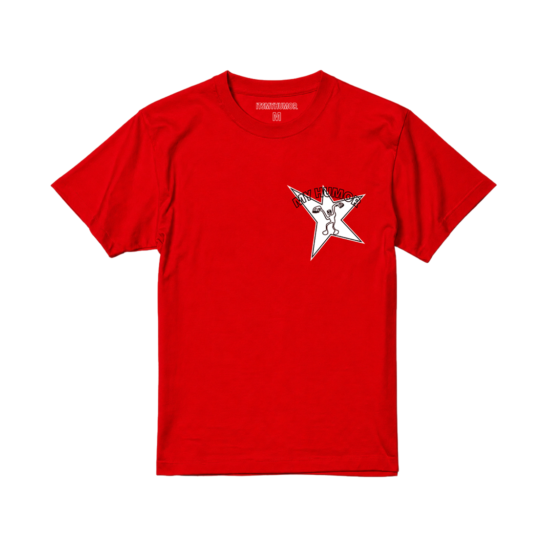 잇츠마이휴머 댄싱 온 스테이지 티 레드(ITSMYHUMOR Dancing On Stage Tee Red) - 1