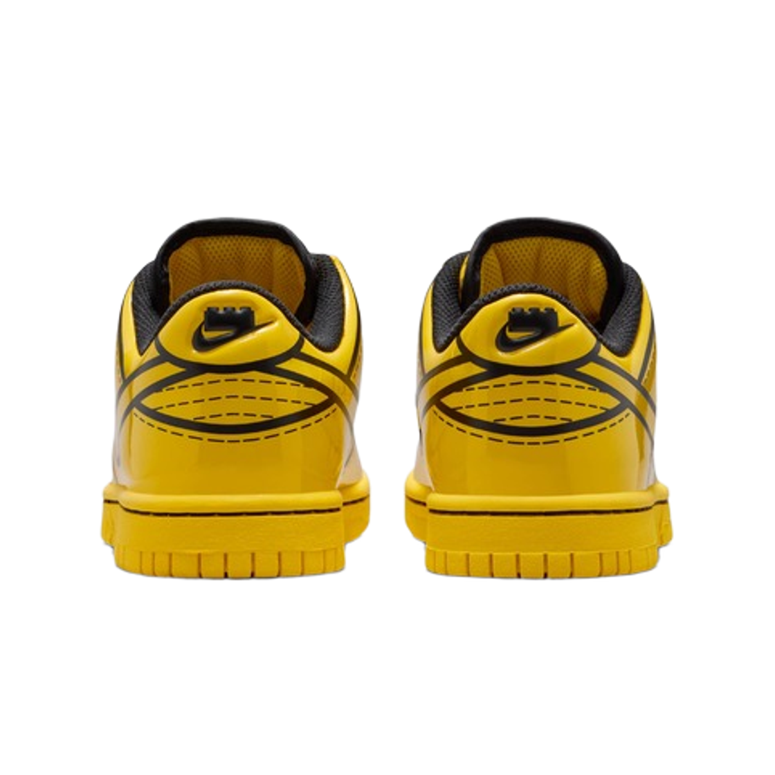 (GS) 나이키 x 레고 덩크 로우 투어 옐로우 블랙((GS) Nike x Lego Dunk Low Tour Yellow Black) - 3
