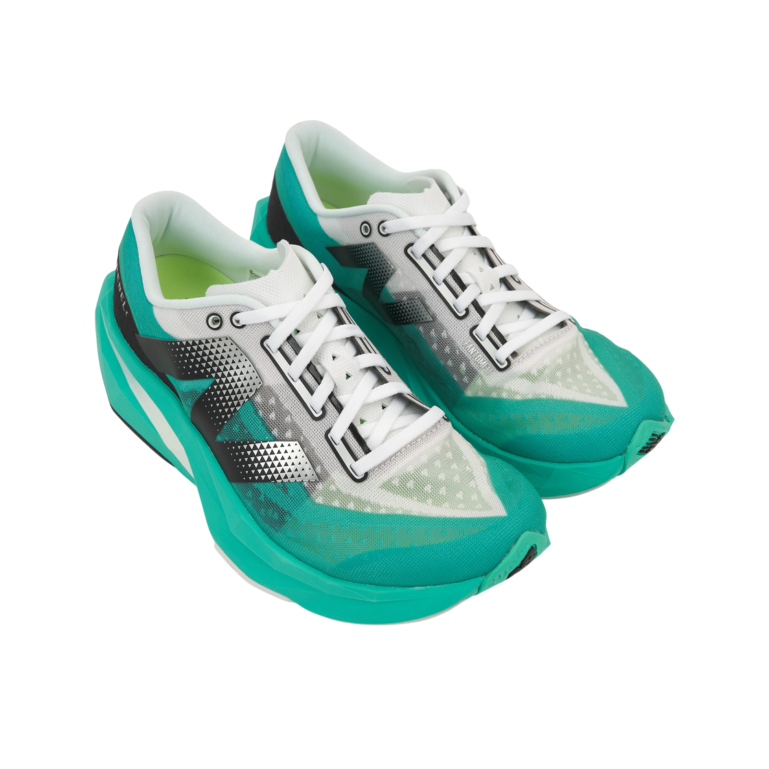 뉴발란스 퓨어셀 레벨 v4 사이버 제이드 화이트 - D 스탠다드(New Balance Fuelcell Rebel v4 Cyber Jade White - D Standard) - 4
