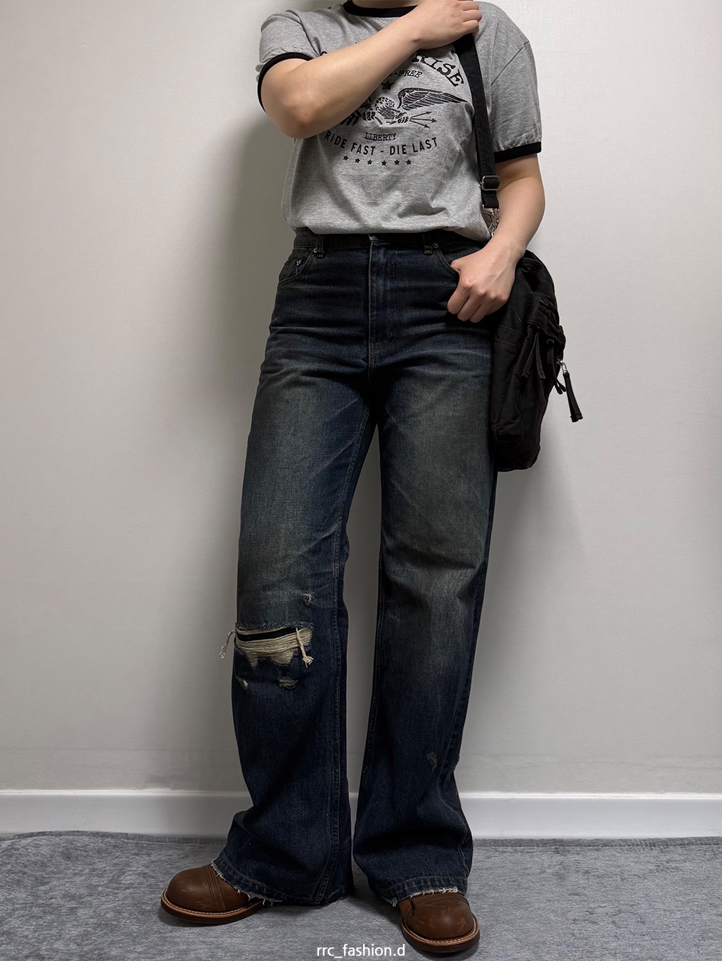 Red Wing Iron Ranger 8111 Amber Harness - D 착용 스타일 - 1