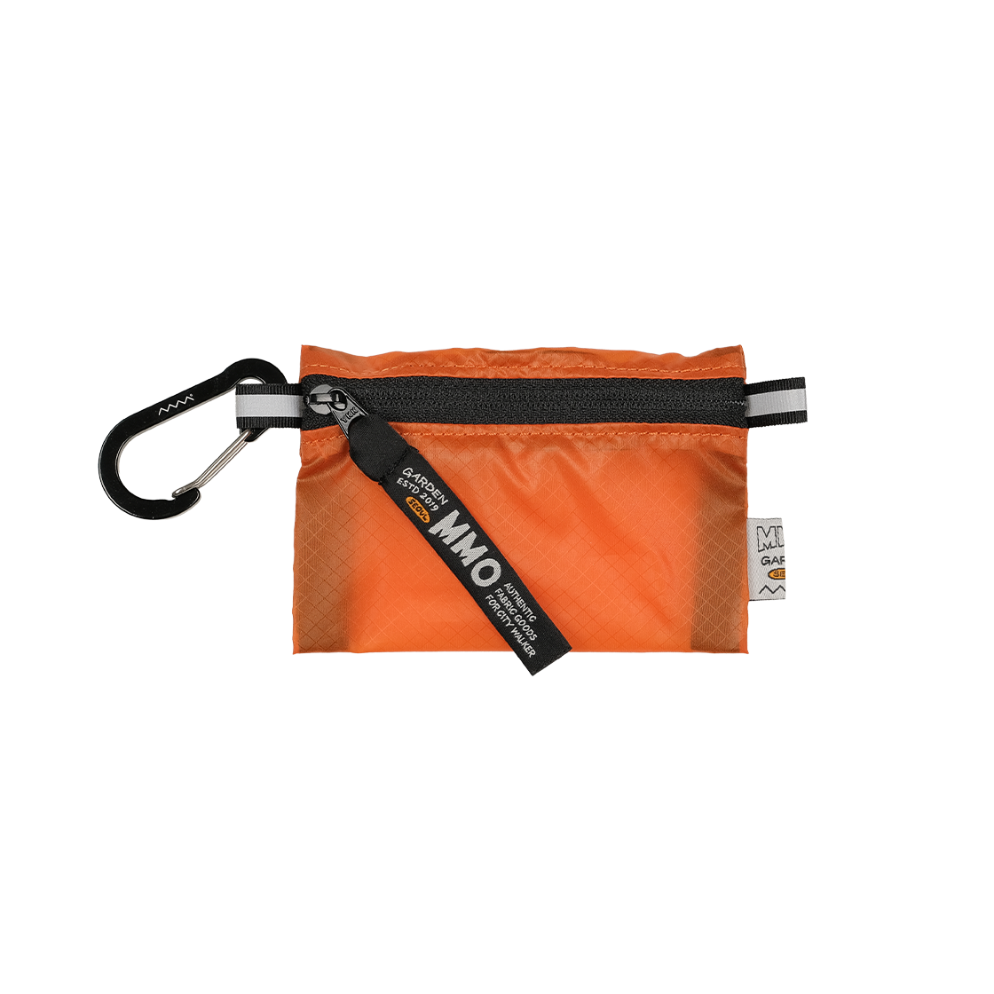 에메모가든 에메모 카드 케이스 나일론 코듀라 다이아립 오렌지(mmogarden mmo Card Case Nylon Cordura Dia Rip Orange)