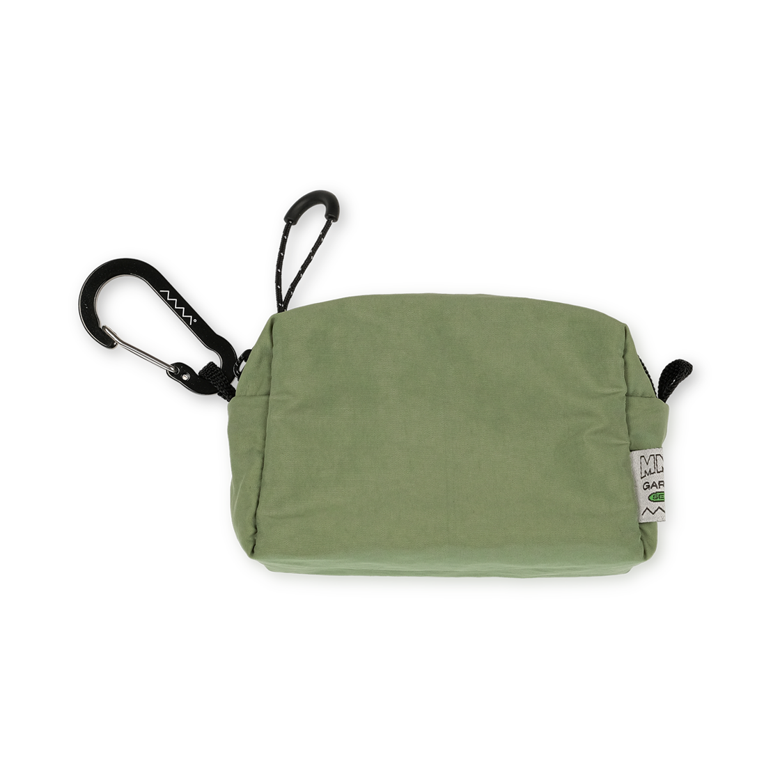 에메모가든 에메모 미니 집 파우치 03 나일론 왁스 말차(mmogarden mmo Mini Zip Pouch 03 Nylon Wax Matcha) - 1