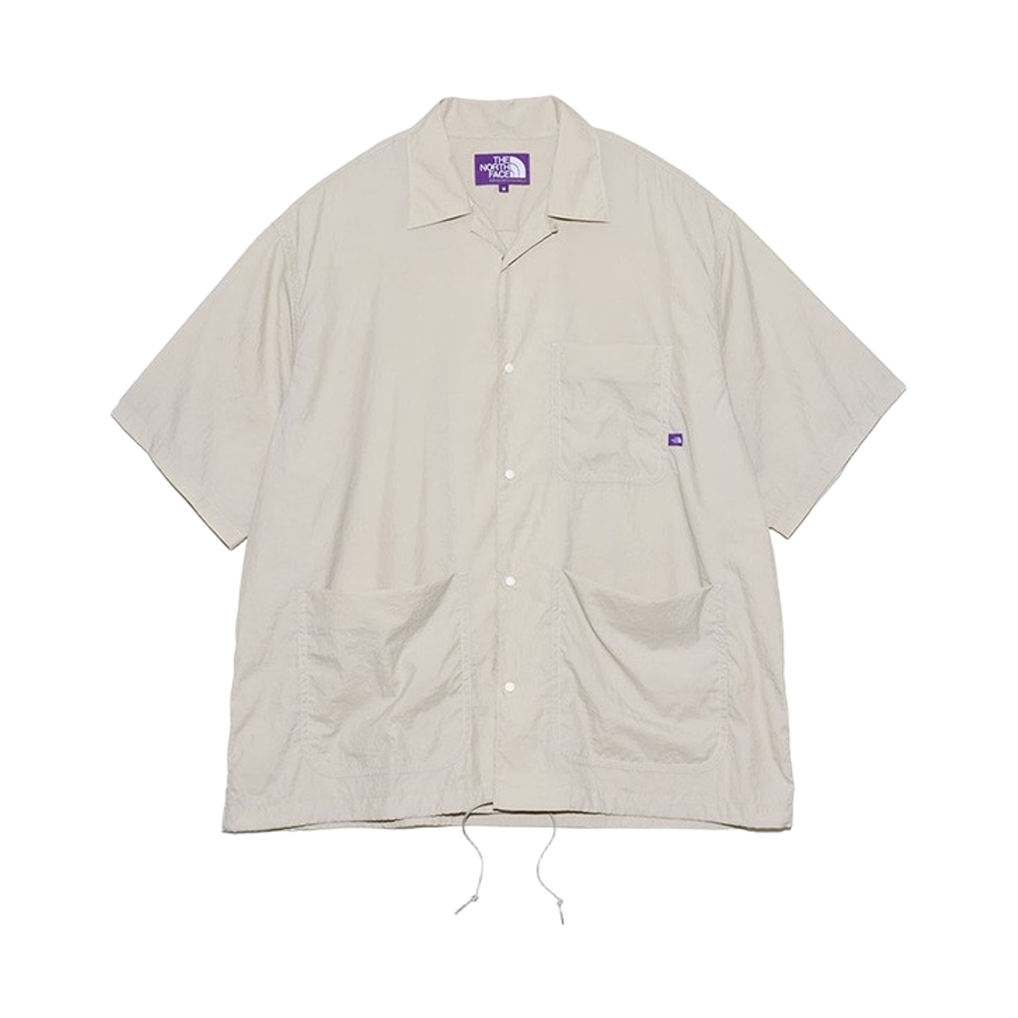 노스페이스 퍼플 라벨 나일론 타페타 필드 숏슬리브 셔츠 라이트 그레이(The North Face Purple Label Nylon Taffeta Field Short Sleeve Shirt Light Gray) - 1