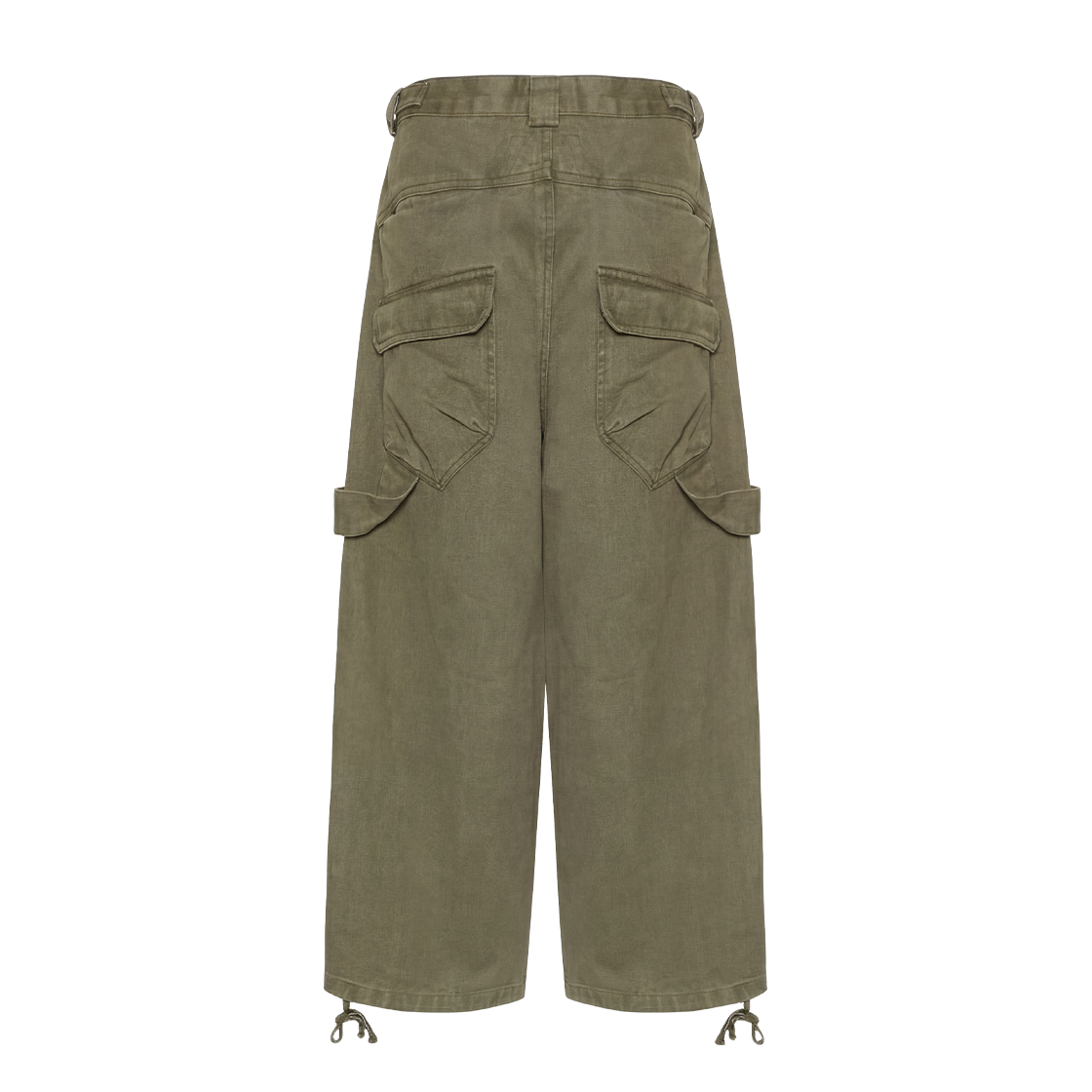카미엔 그라운드 팬츠 워시드 카키(Kamien Ground Pants Washed Khaki) - 2