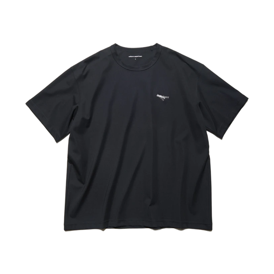 유니폼 익스페리먼트 와이드 티셔츠 블랙(Uniform Experiment Wide Tee Black)