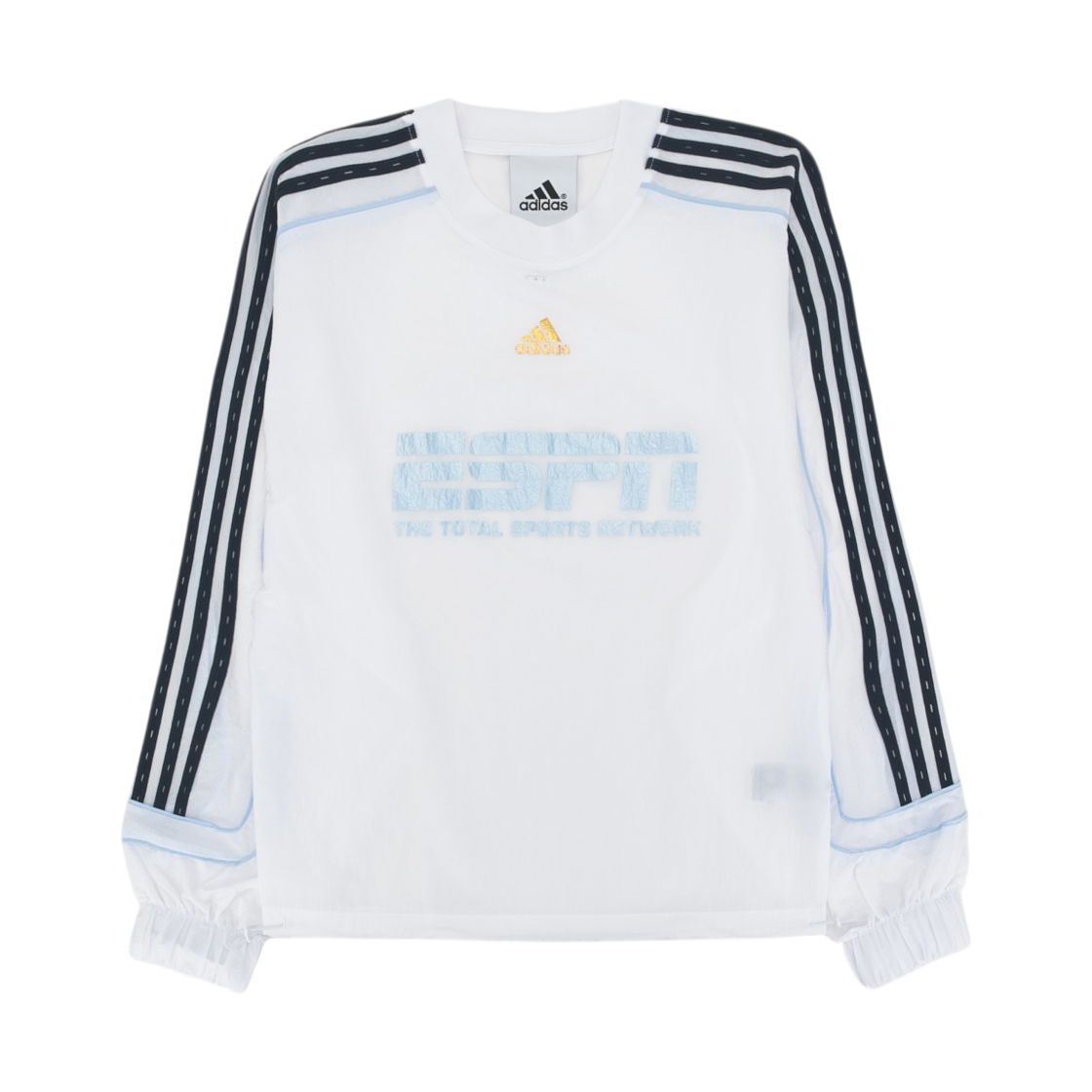 (W) 아디다스 팀가이스트 2.0 스웨트셔츠 화이트 - US 사이즈((W) Adidas Teamgeist 2.0 Sweatshirt White - US Sizing) - 1