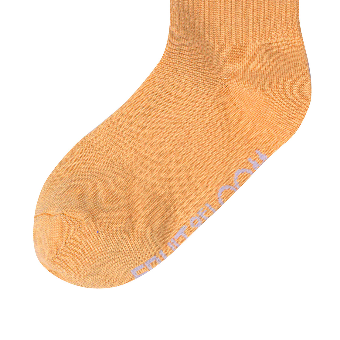 프룻오브더룸 빈티지 로고 젤리삭스 오렌지(fruitoftheloom Vintage Logo Jelly Socks Orange) - 2