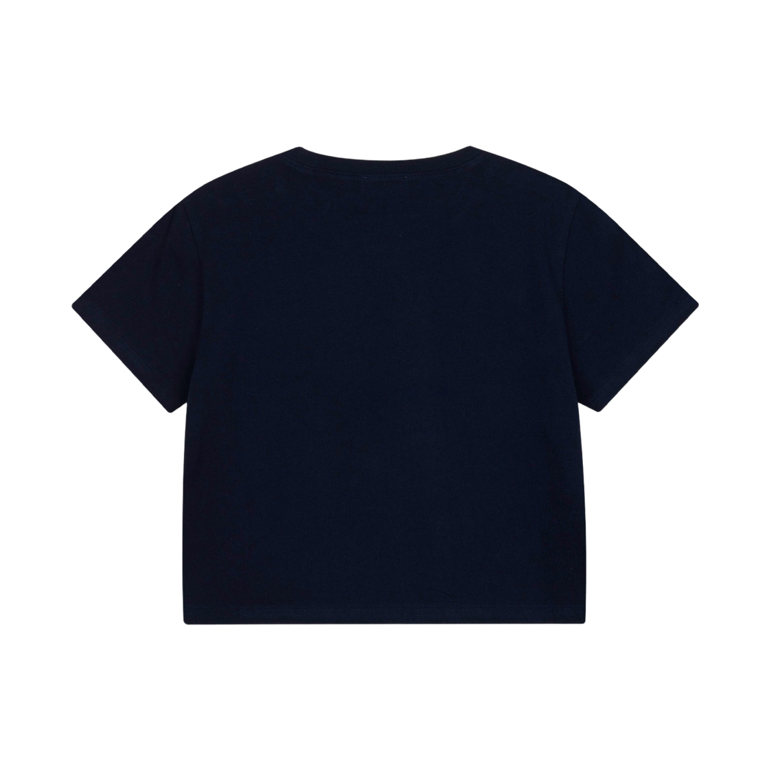 (W) 마리떼 프랑소와 저버 클래식 로고 크롭 티셔츠 네이비((W) Marithe Francois Girbaud Classic Logo Crop T-Shirt Navy) - 2